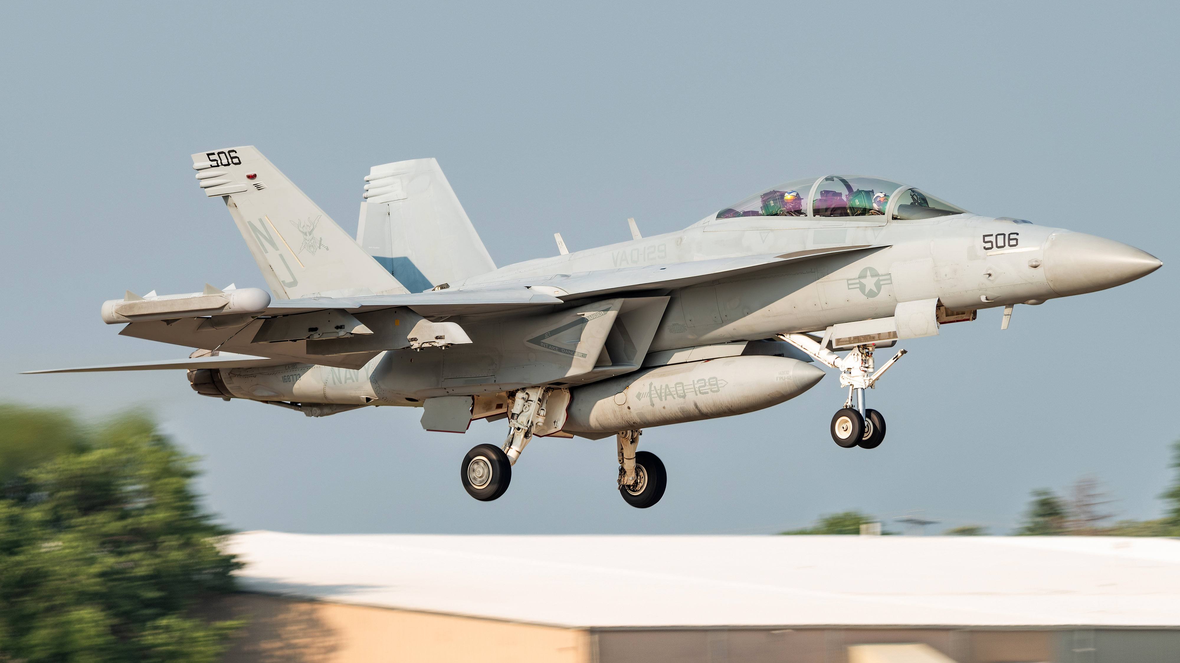Full size: USN - United States Navy Boeing EA-18G Growler 168773 at Wittman Regional Airport