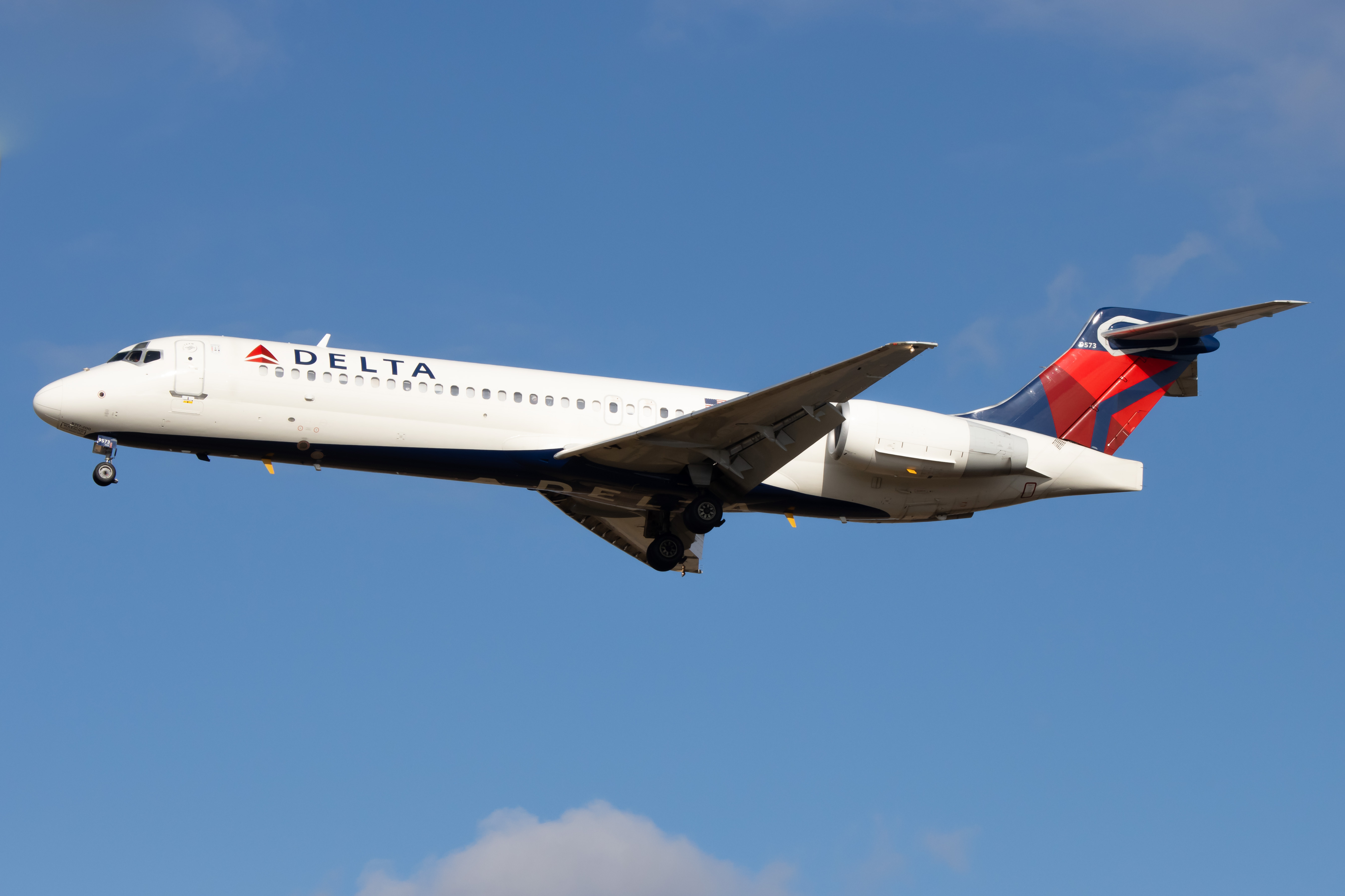 Full size: Delta Airlines Boeing 717-200 N926AT at Philadelphia International Airport
