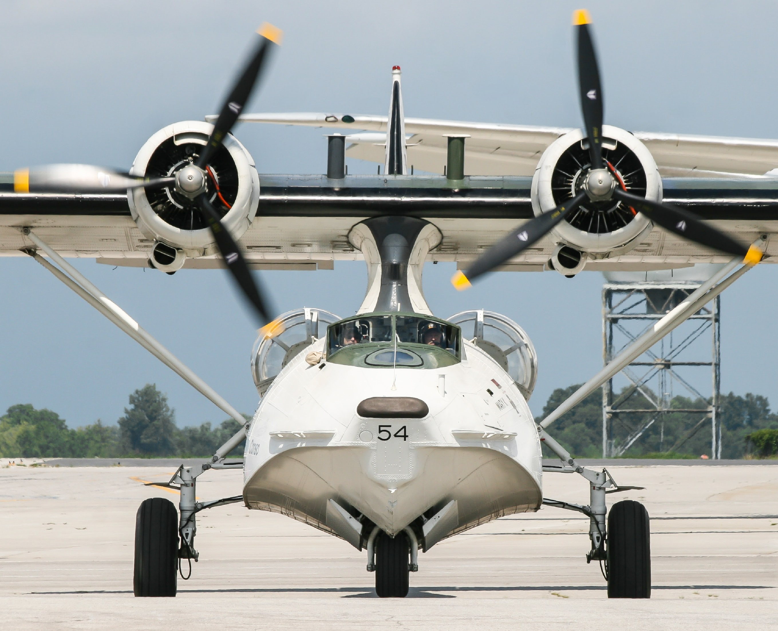 Full size: Canadian Warplane Heritage Museum  Consoildated PBY-5A Catalina C-FPQL  at Hamilton John C. Munro International Airport