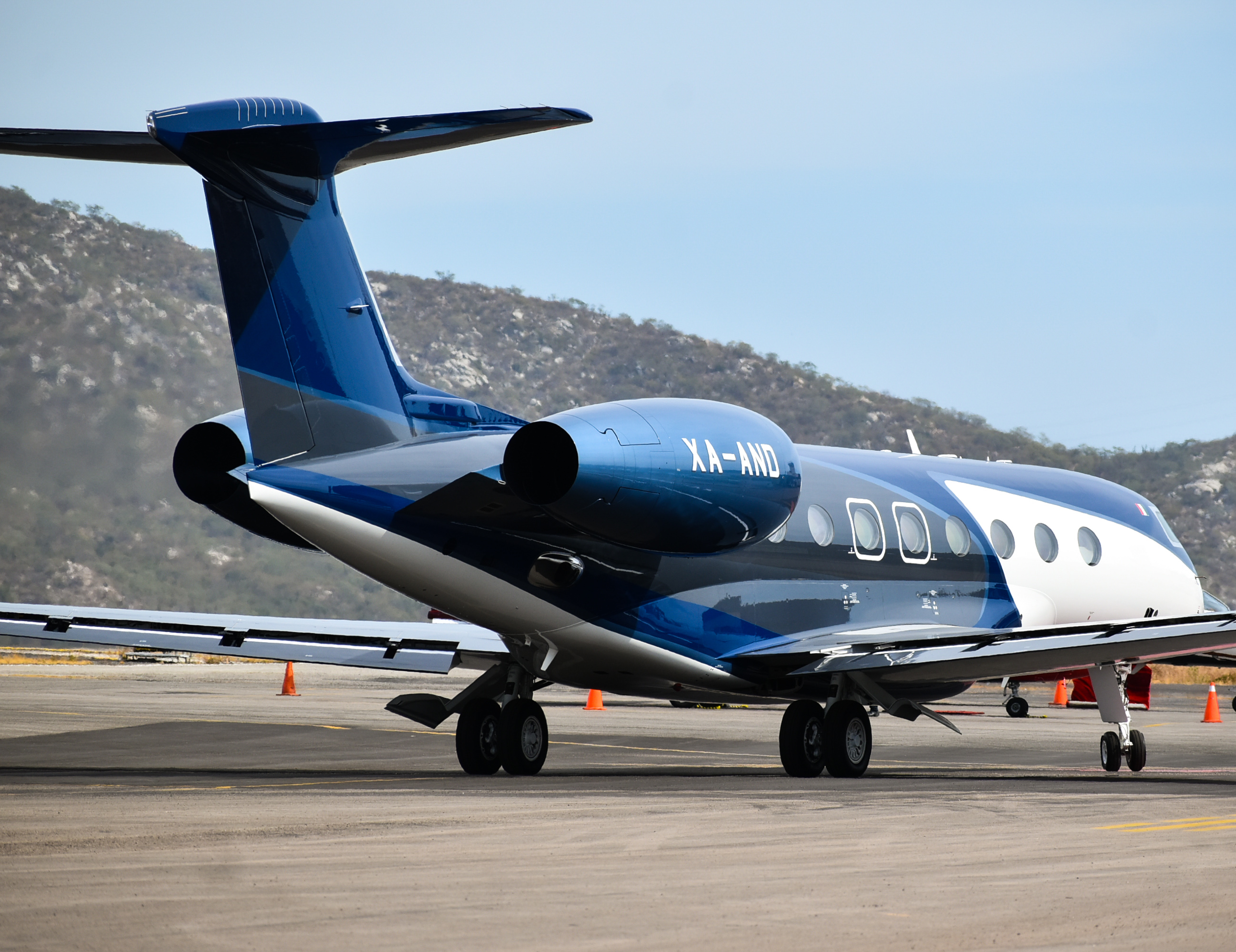 Full size: PRIVATE Gulfstream G650 XA-AND at Aeropuerto de Cabo San Lucas Internacional