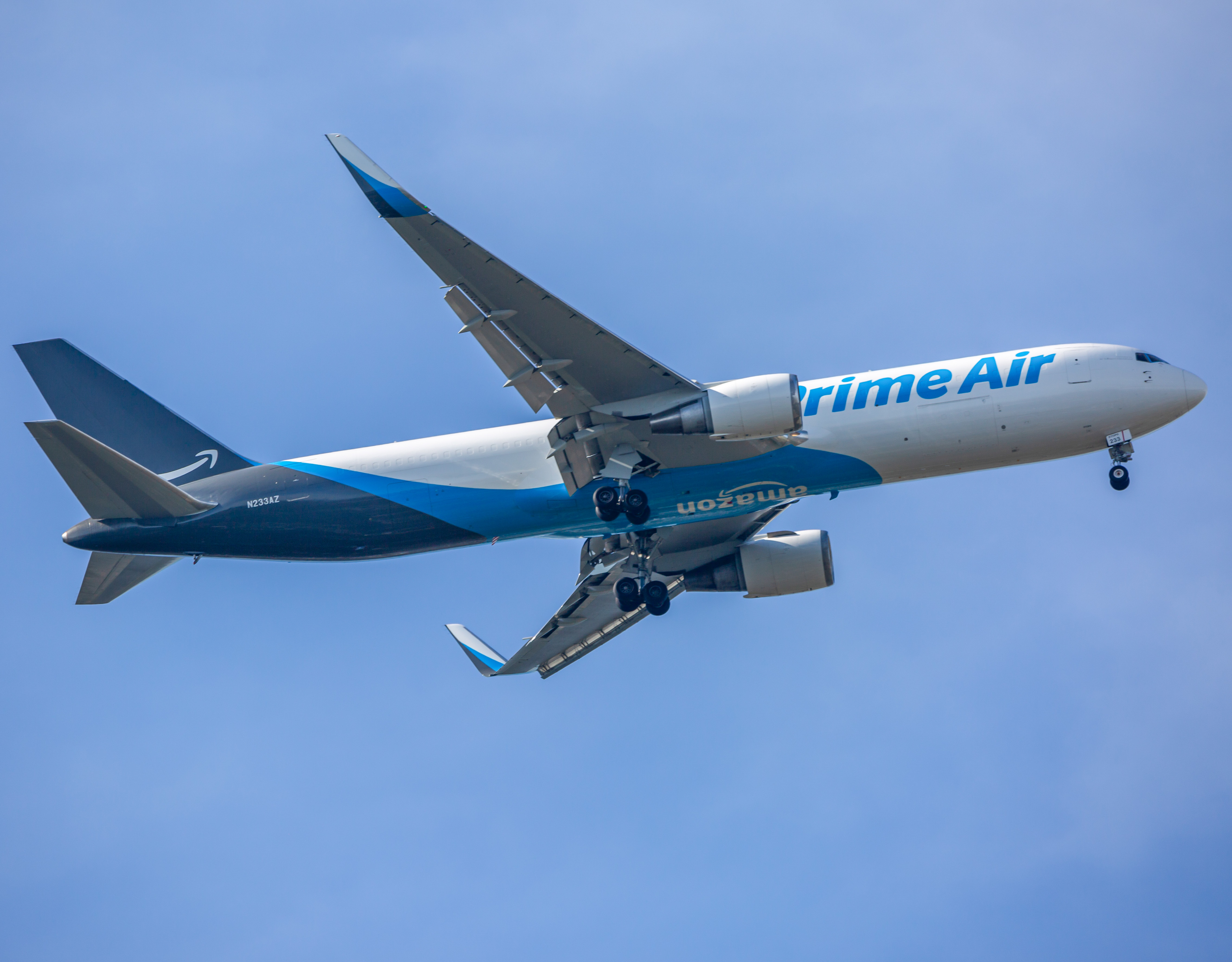 Full size: Prime Air Boeing 767-300ER N233AZ at Baltimore/Washington International Thurgood Marshall Airport