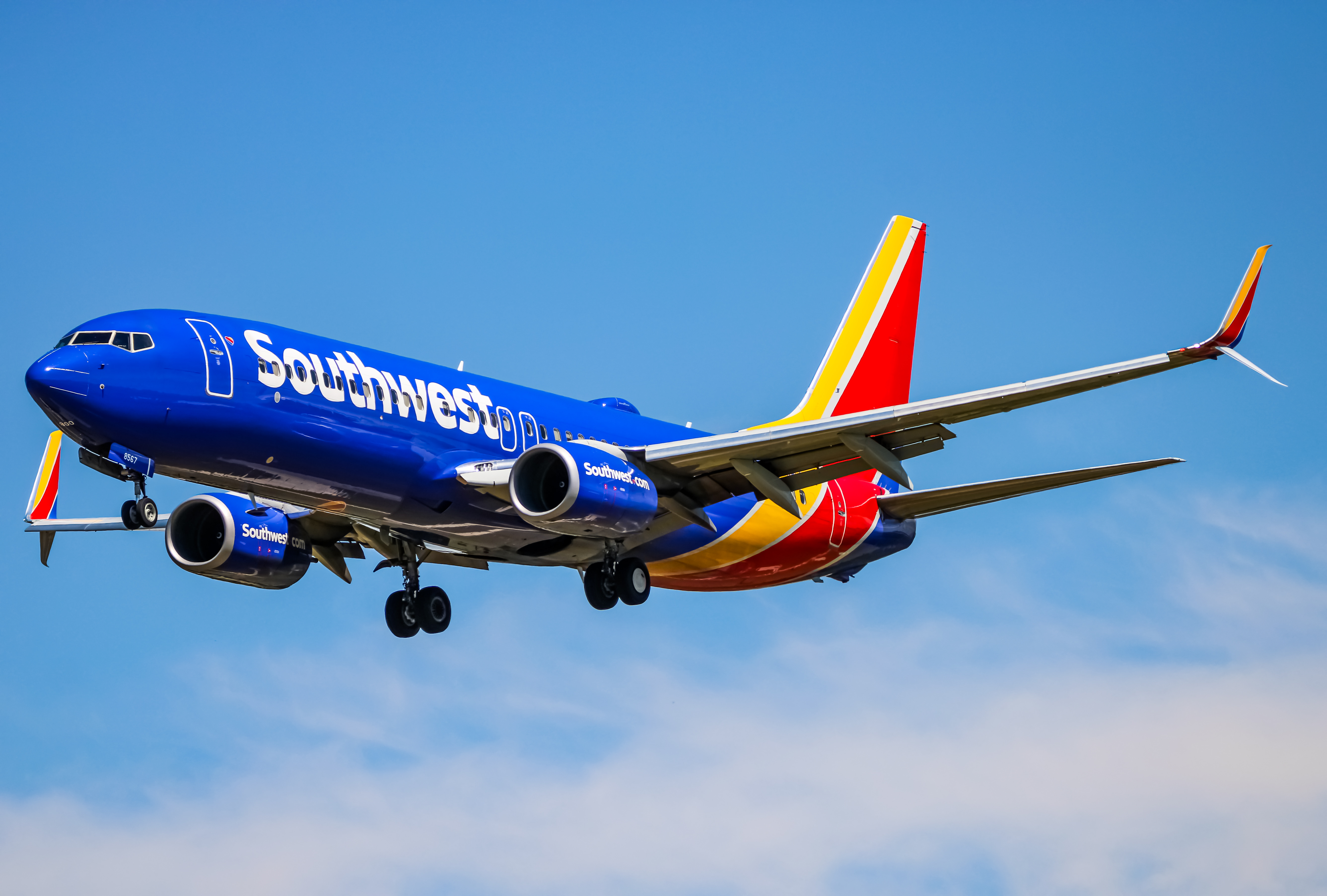 Full size: Southwest Airlines Boeing 737-800 N8567Z at Baltimore/Washington International Thurgood Marshall Airport