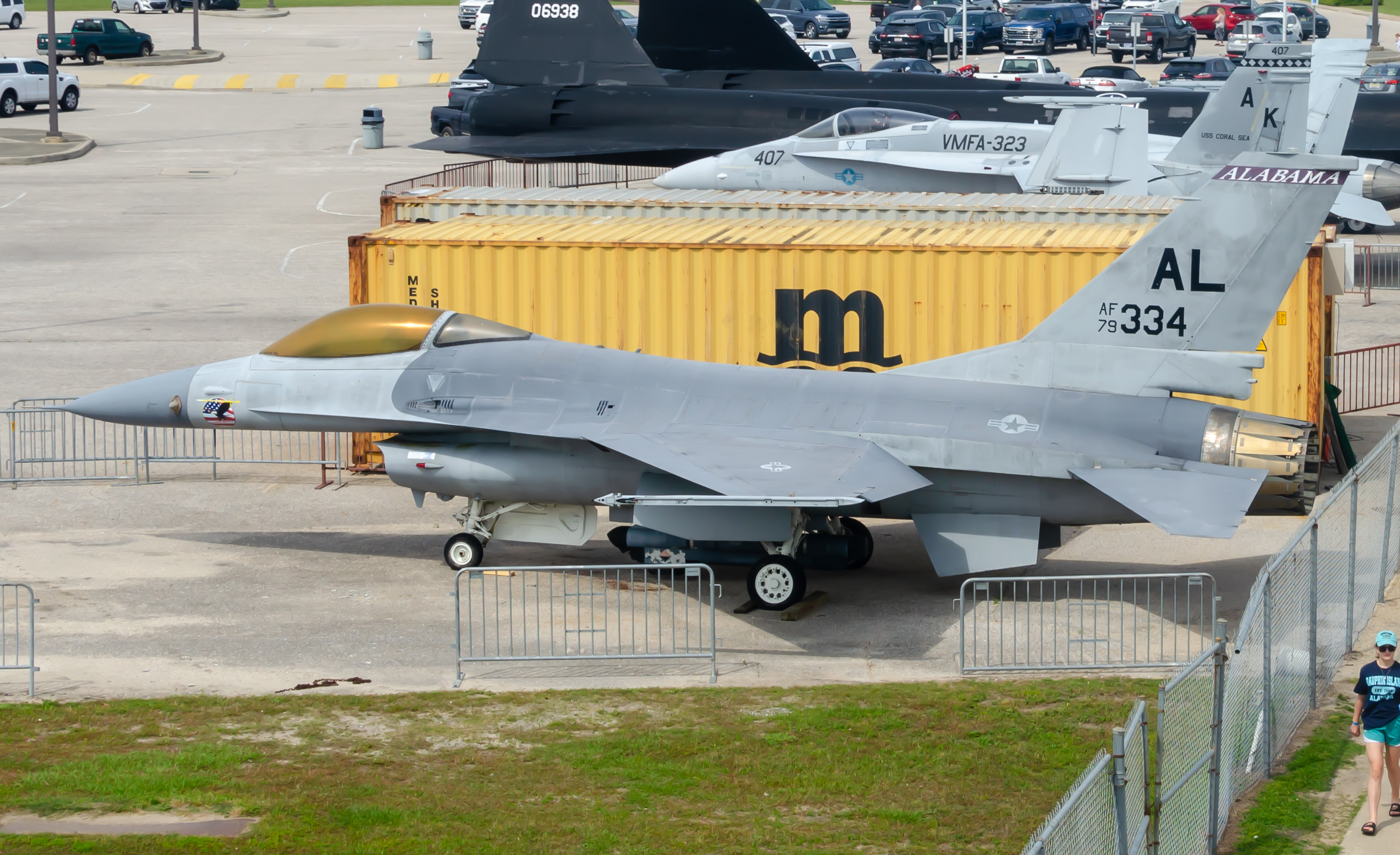 Full size: Air National Guard General Dynamics F-16 Fighting Falcon 790334 at Not Applicable