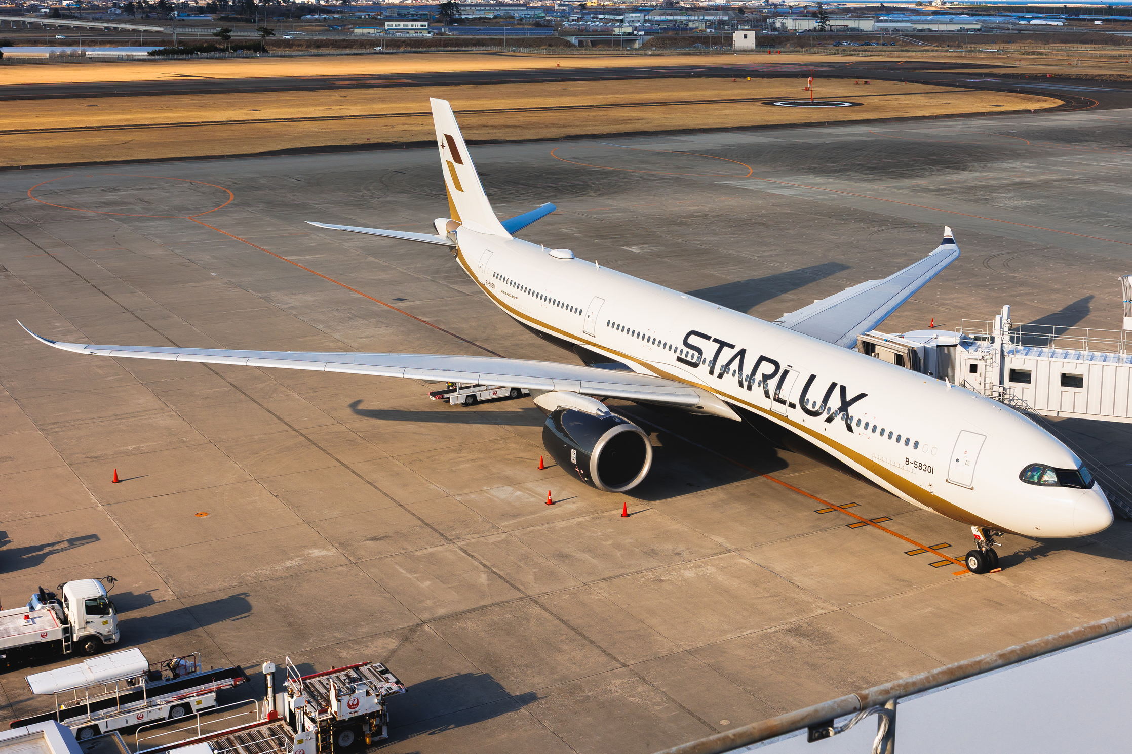 Full size: Starlux Airlines Airbus A330-900 B-58301 at Sendai Airport