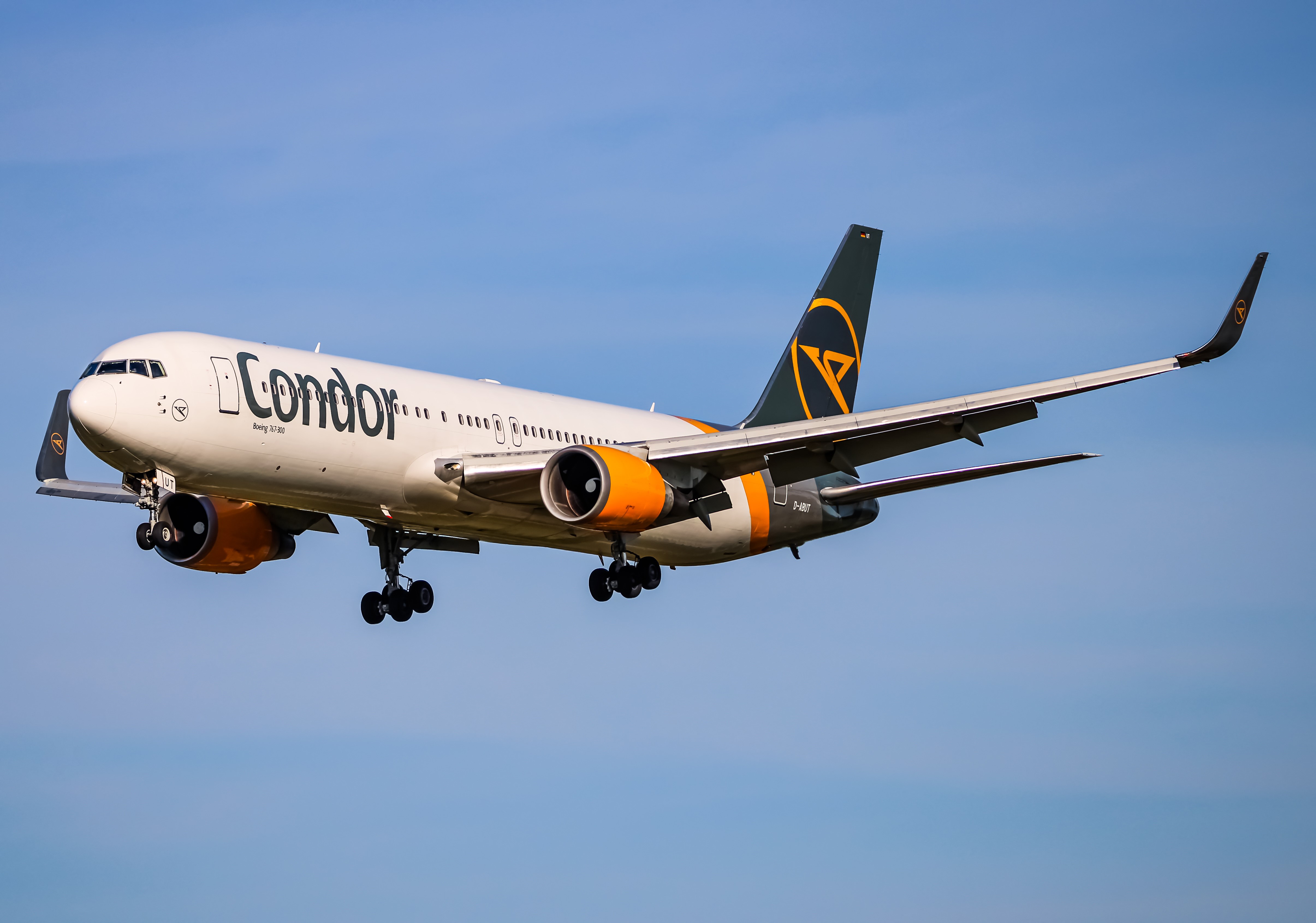 Full size: Condor Boeing 767-300ER D-ABUT at Baltimore/Washington International Thurgood Marshall Airport
