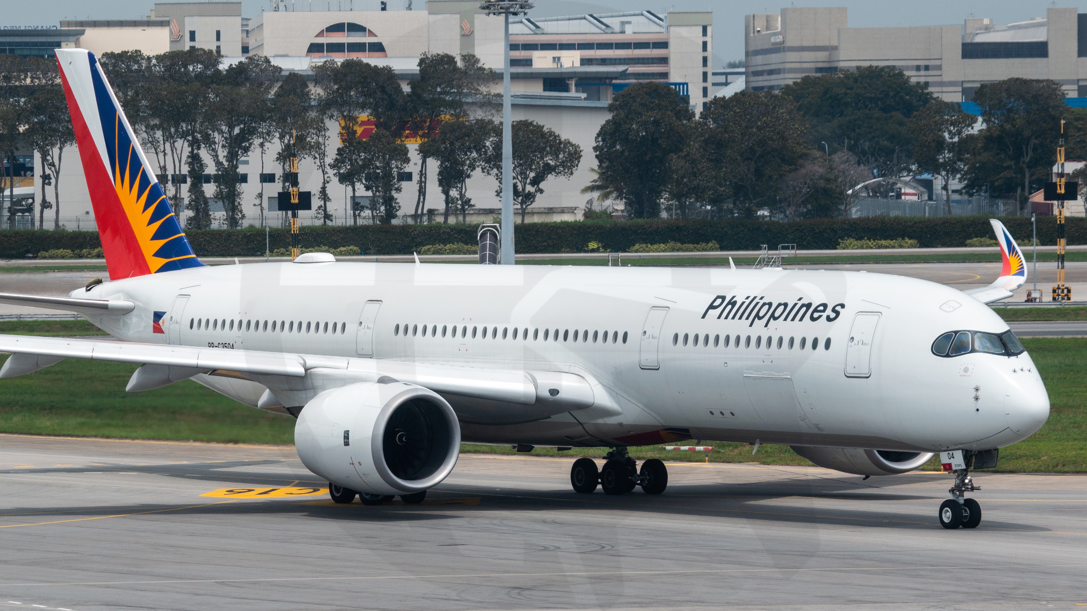RP-C3504) Philippine Airlines Airbus A350-900 by Panteley Shmelev