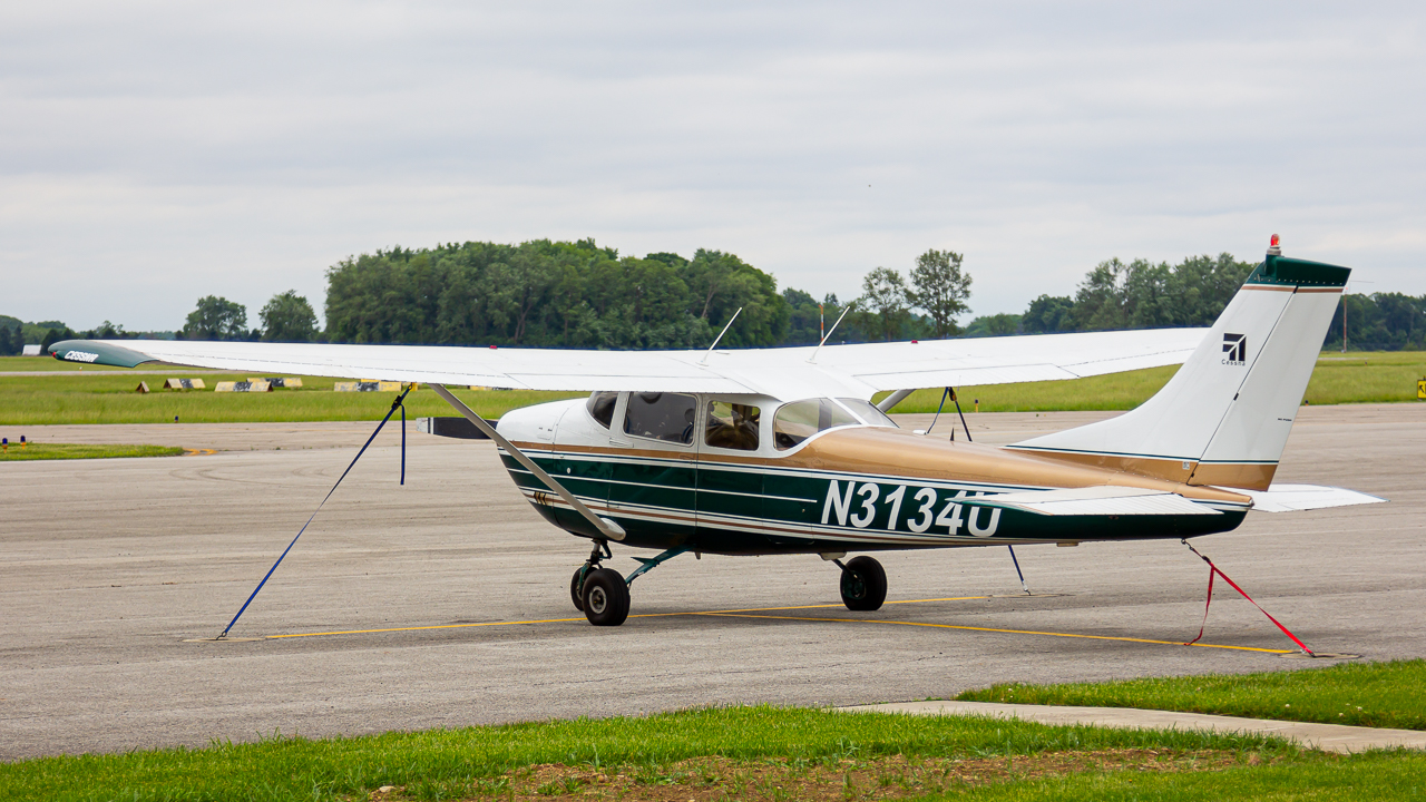 Full size: PRIVATE Cessna 182F N3134U at Springfield-Beckley Municipal Airport