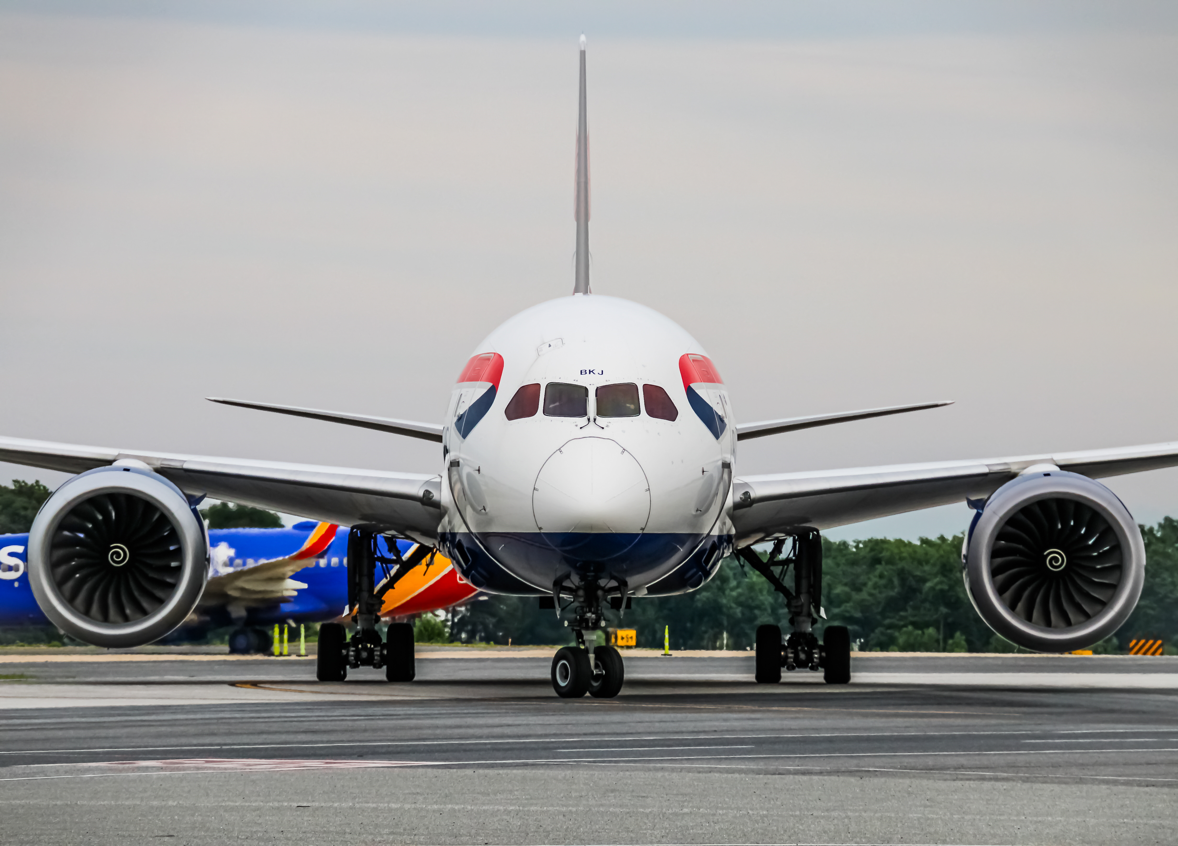 Full size: British Airways Boeing 787-9 G-ZBKJ at Baltimore/Washington International Thurgood Marshall Airport