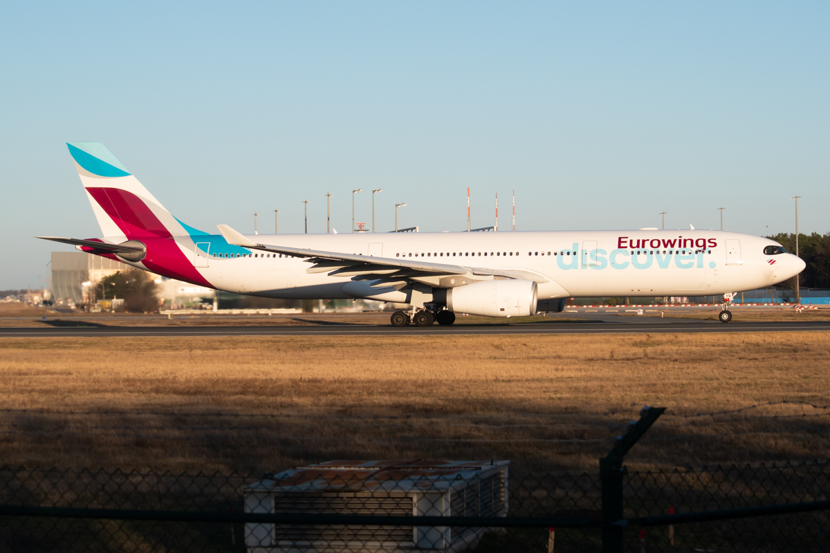 Full size: Eurowings Discover  Airbus A330-300 D-AFYQ at Frankfurt International Airport