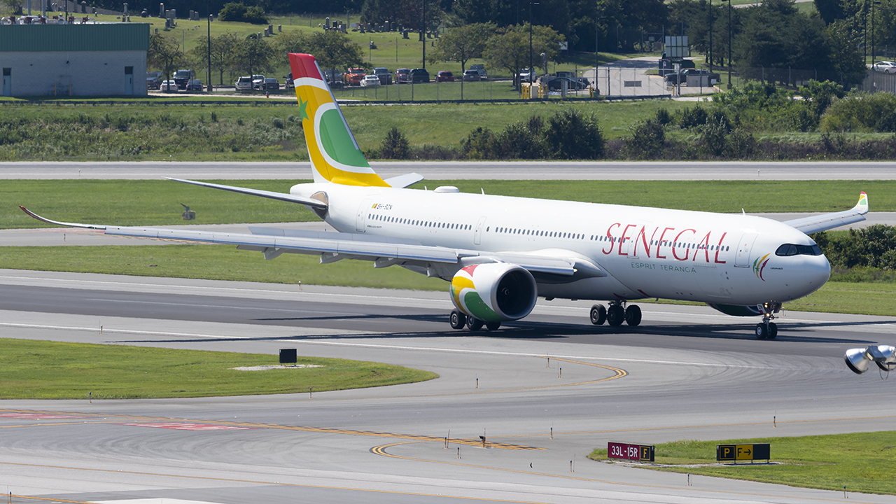 Full size: Air Senegal Airbus A330-900 9H-SZN at Baltimore/Washington International Thurgood Marshall Airport