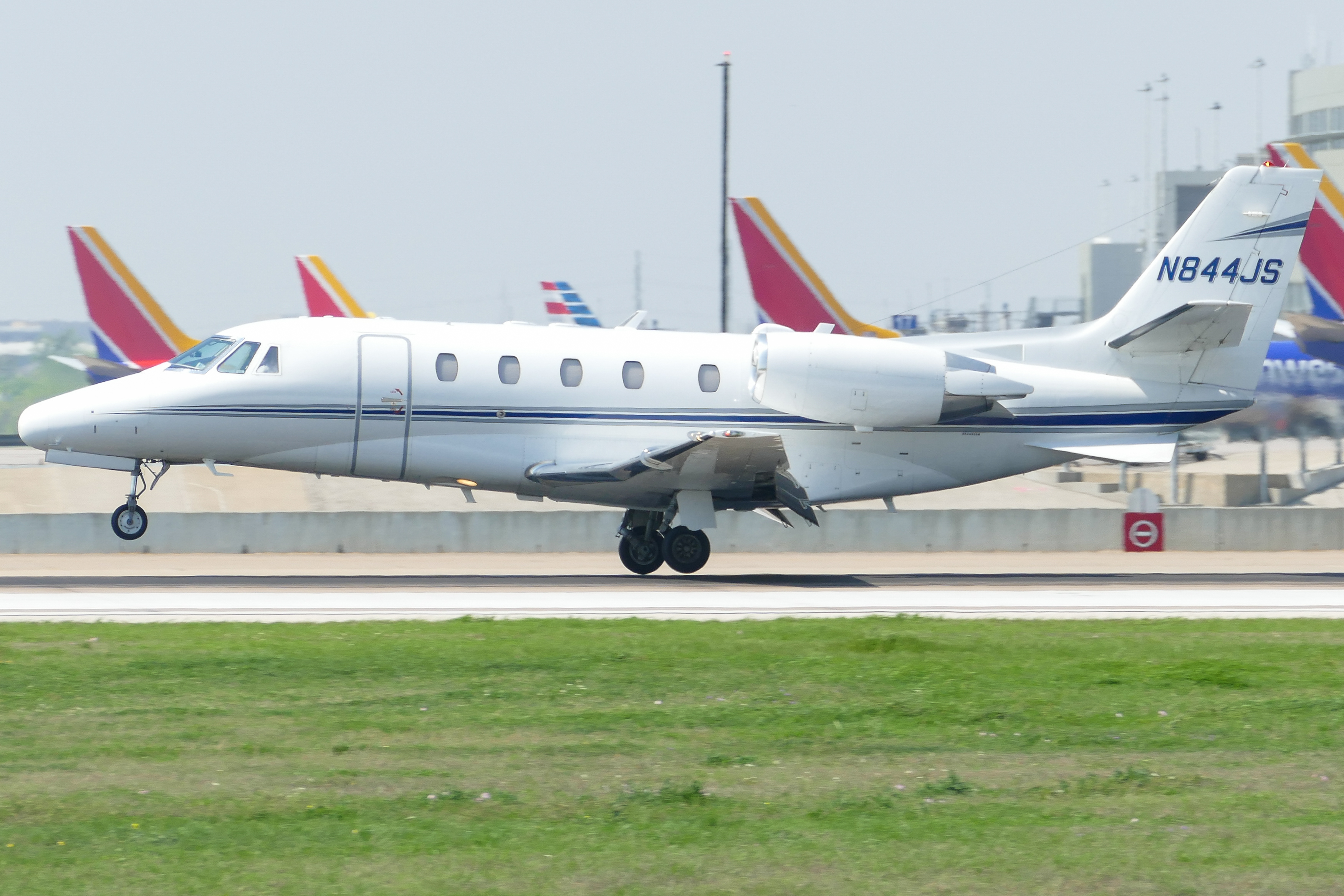 Full size: PRIVATE Cessna Citation 560XL Excel N844JS at Austin-Bergstrom International Airport