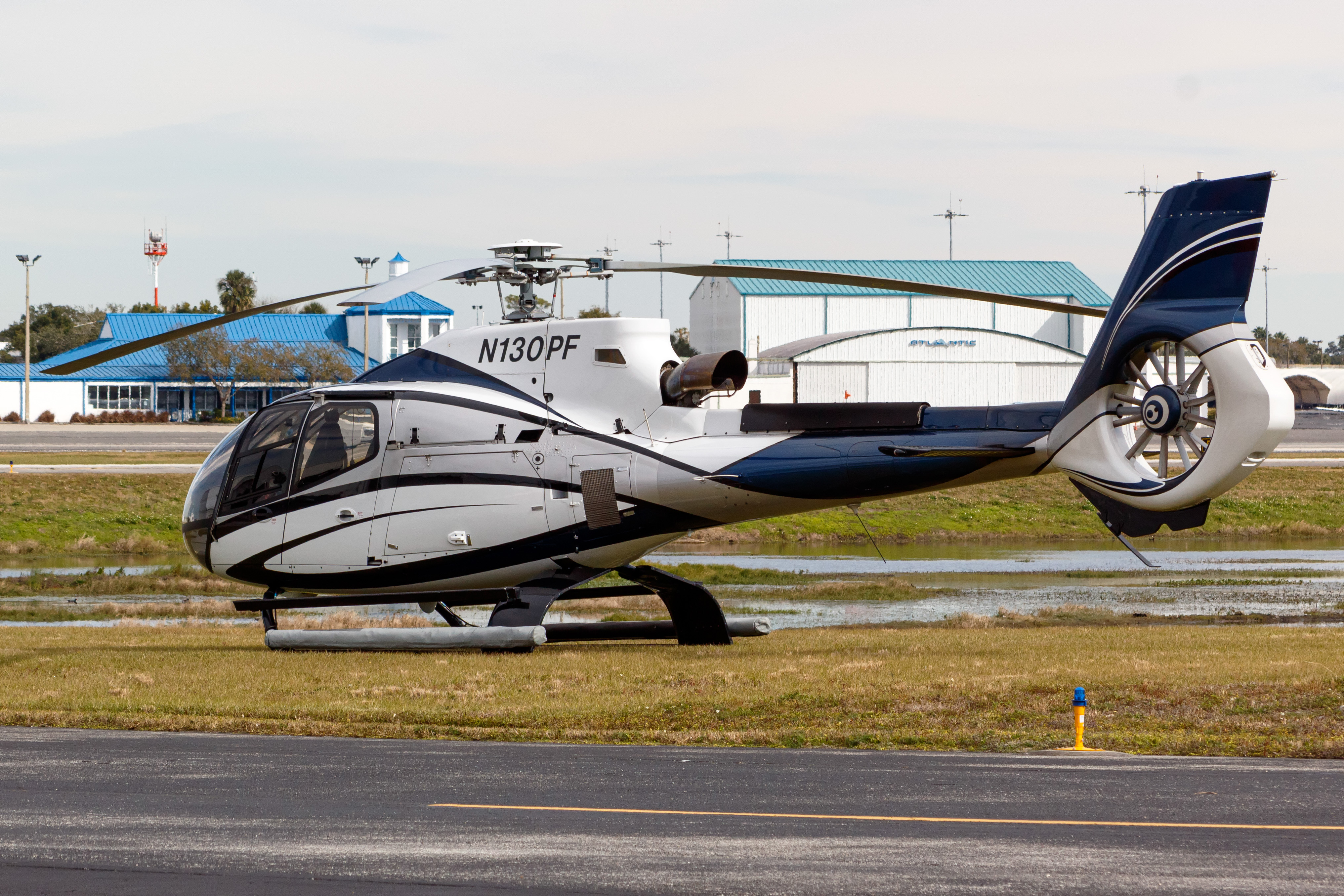 Full size: PRIVATE Eurocopter EC-130P4 N130PF at Executive Airport