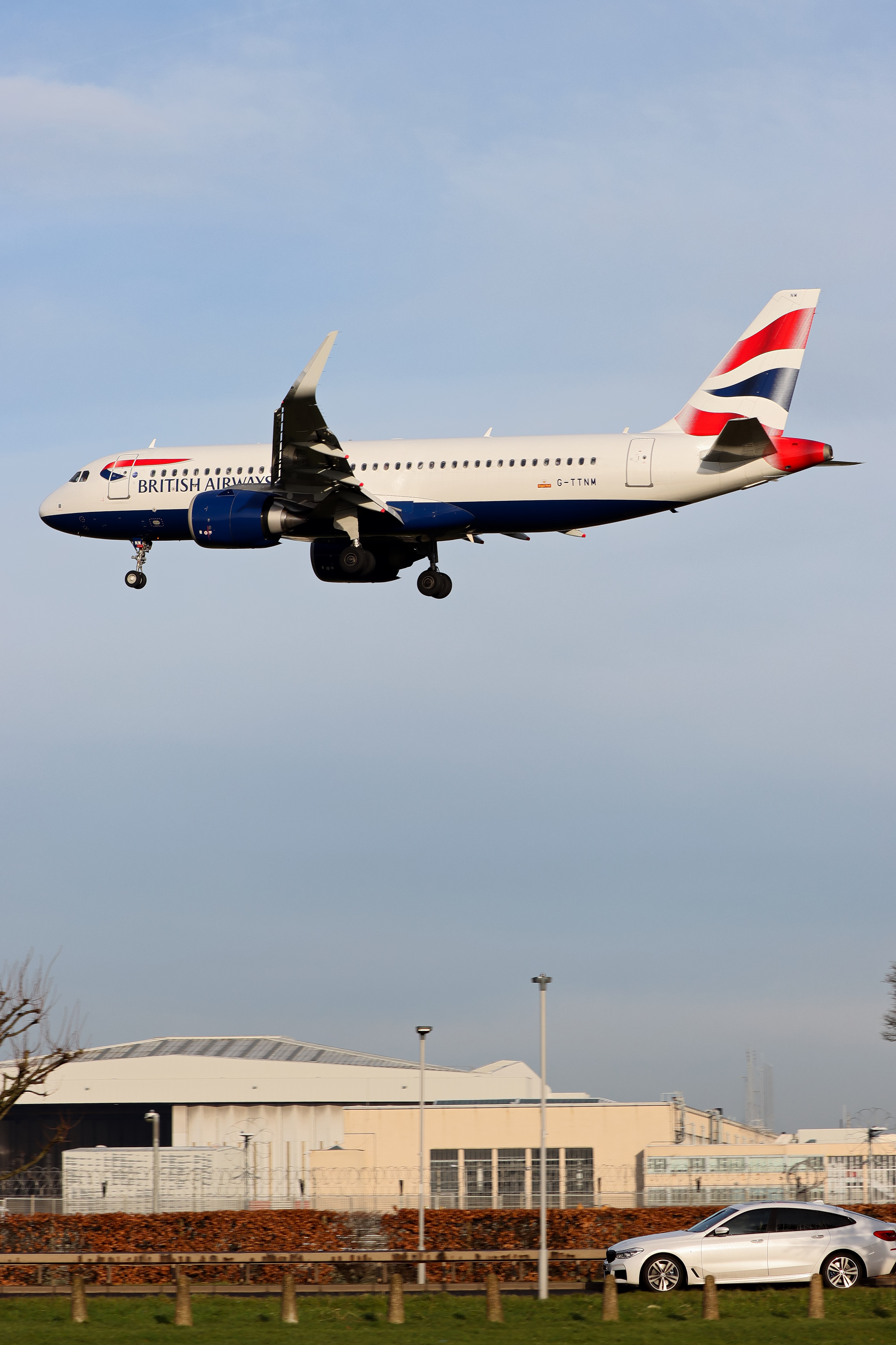 Full size: British Airways Airbus A320NEO G-TTNM at London Heathrow International Airport
