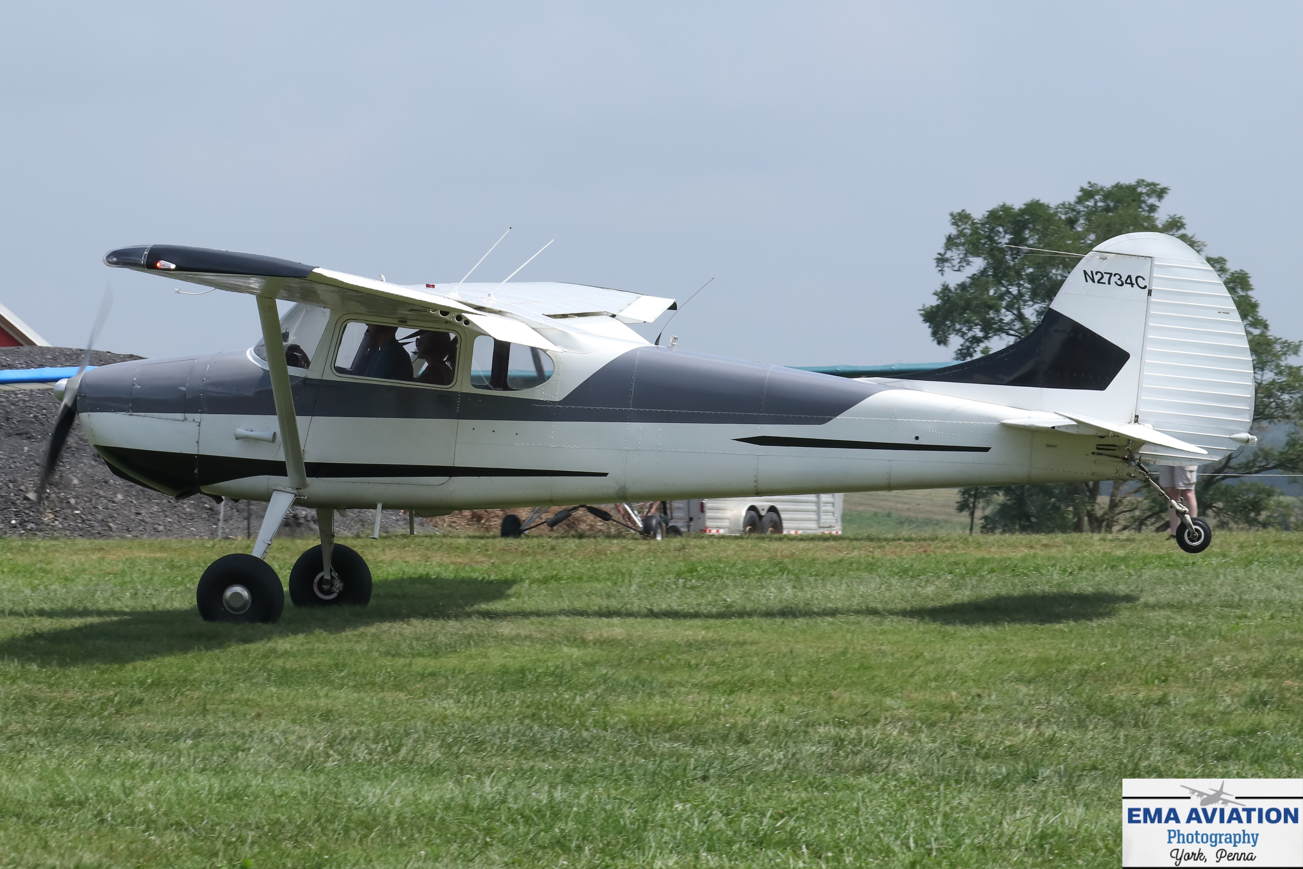Full size: PRIVATE Cessna 170 N2734C at Frederick Municipal Airport