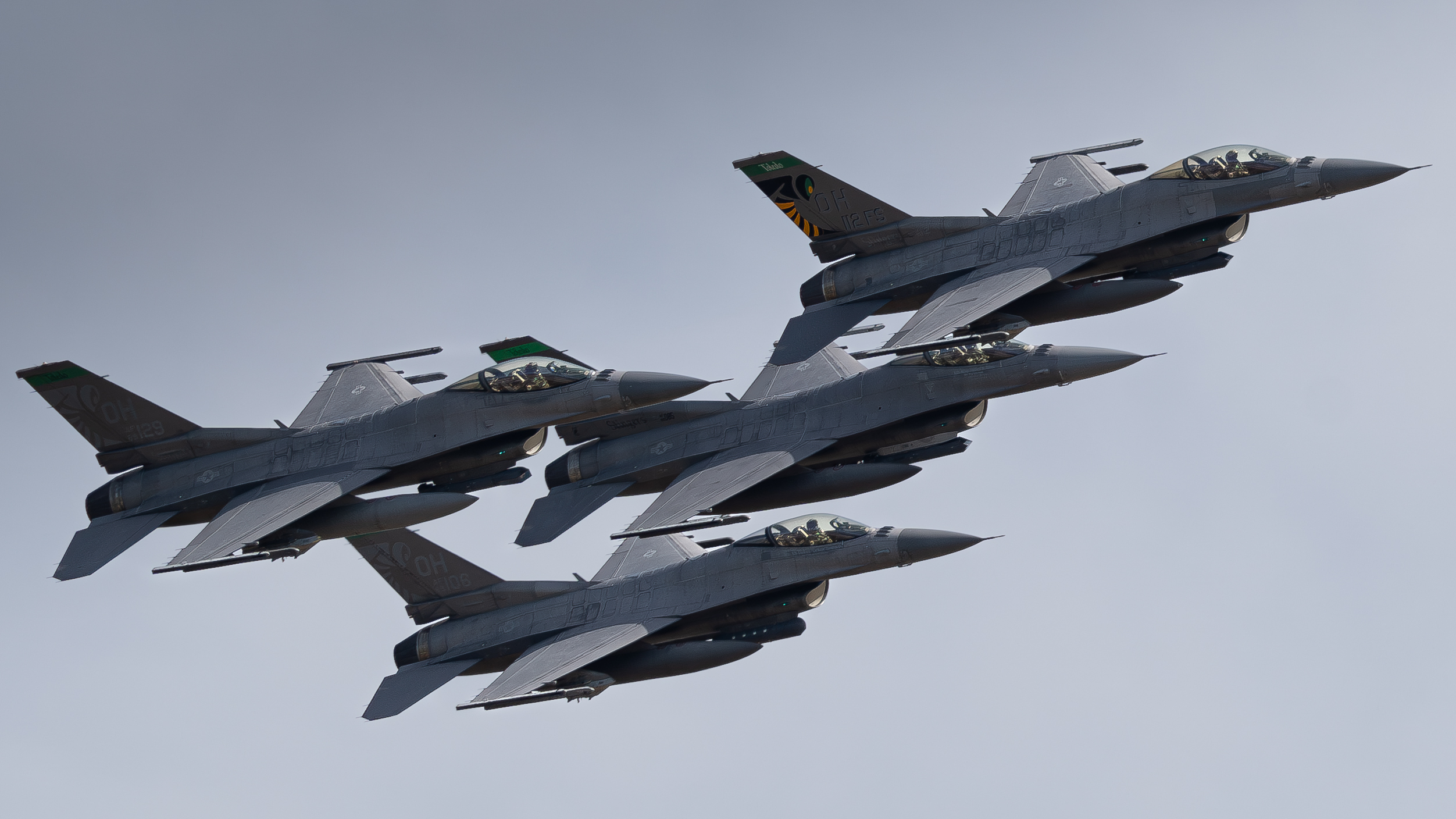 Full size: USAF - United States Air Force General Dynamics F-16 Fighting Falcon 89-2112 at Not Applicable