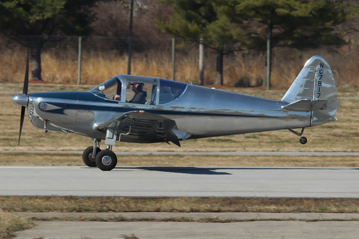 Full size: PRIVATE Globe GC-1B Swift  NC78171 at York Airport