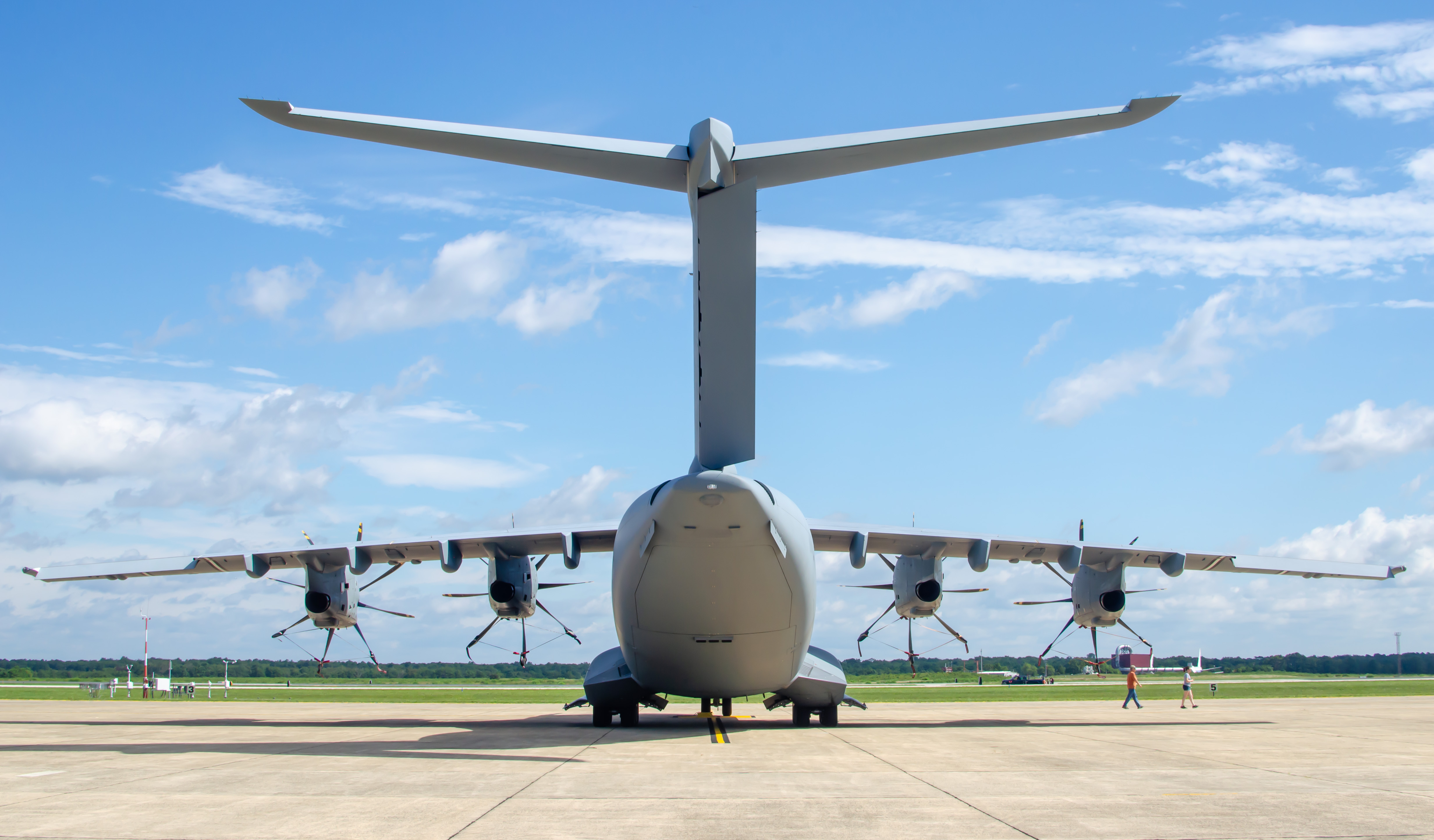 Full size: Luftwaffe Airbus A400M 5425 at Atlantic City International Airport