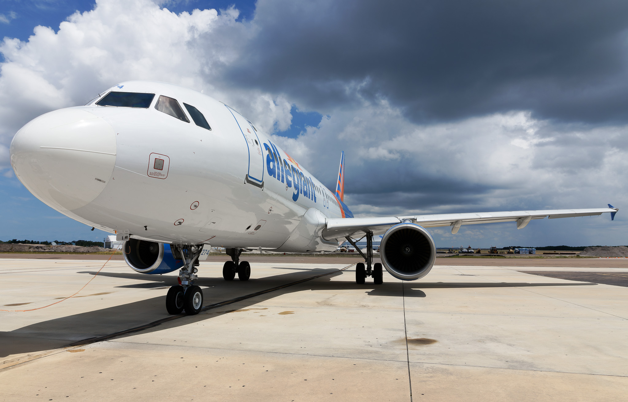 Full size: Allegiant Air Airbus A320 N274NV at St. Petersburg Clearwater International Airport