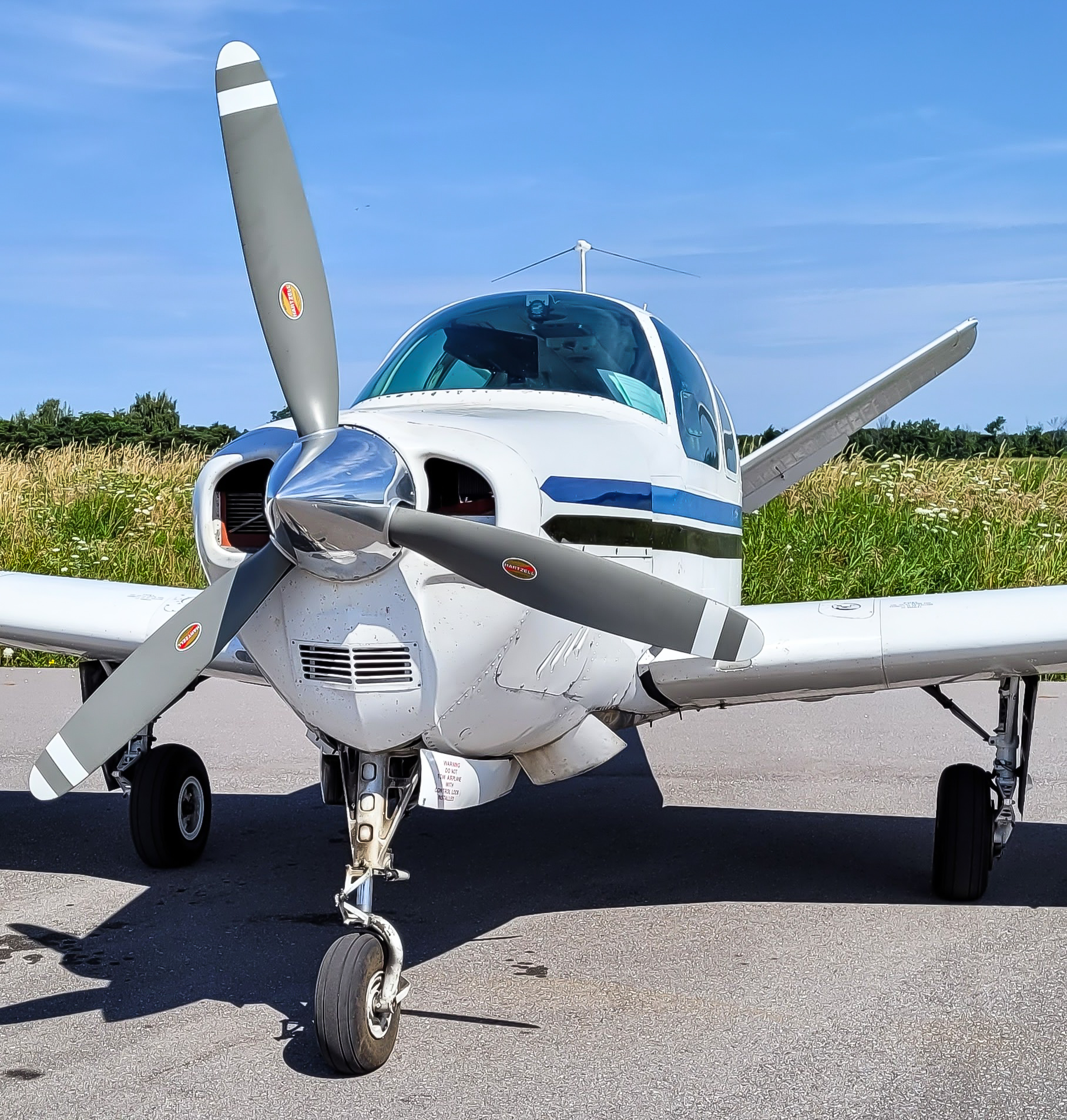 Full size: PRIVATE Beechcraft J35 Bonanza  C-GJBX at 