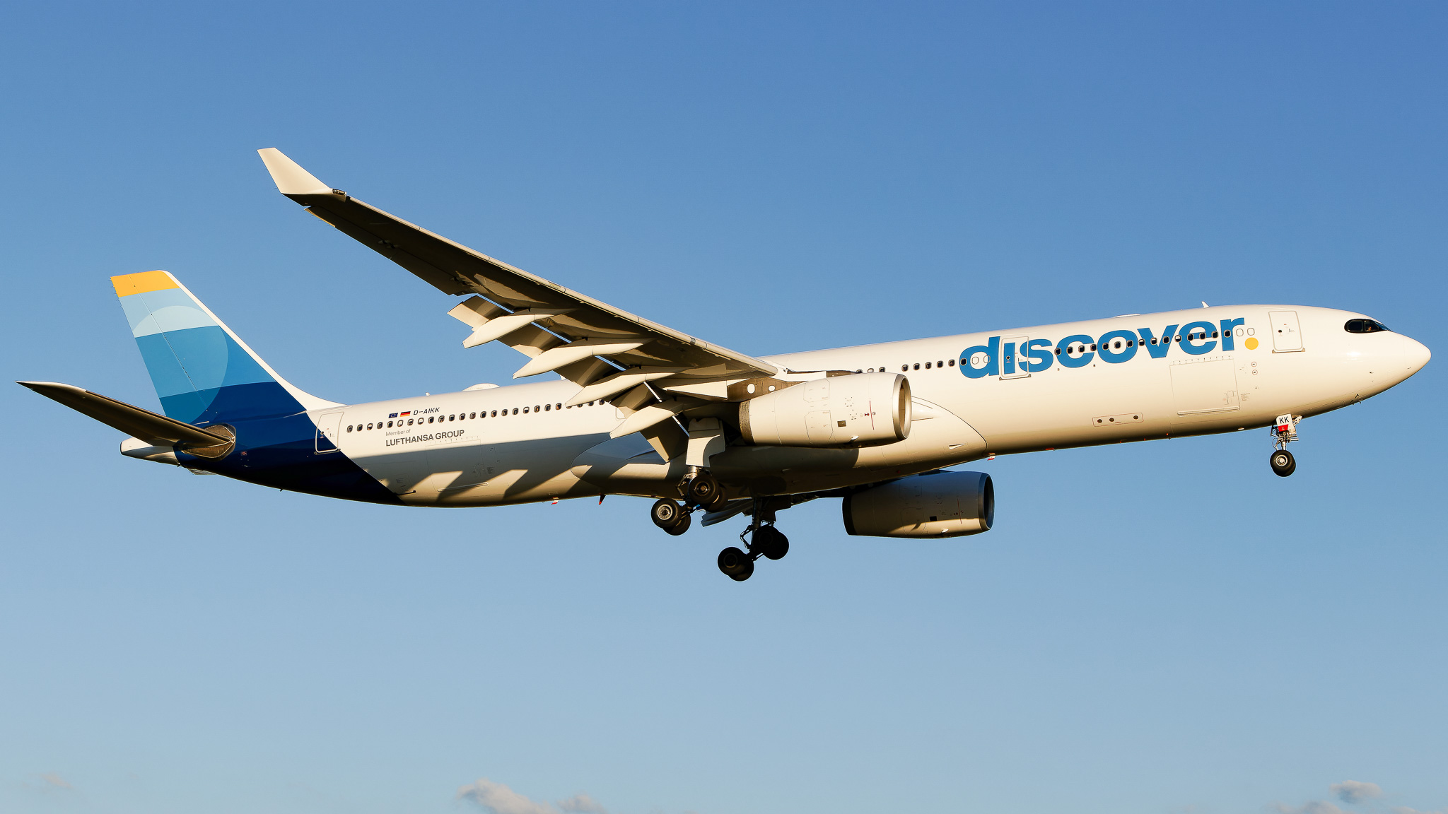 Full size: Discover Airlines Airbus A330-300 D-AIKK at Tampa International Airport