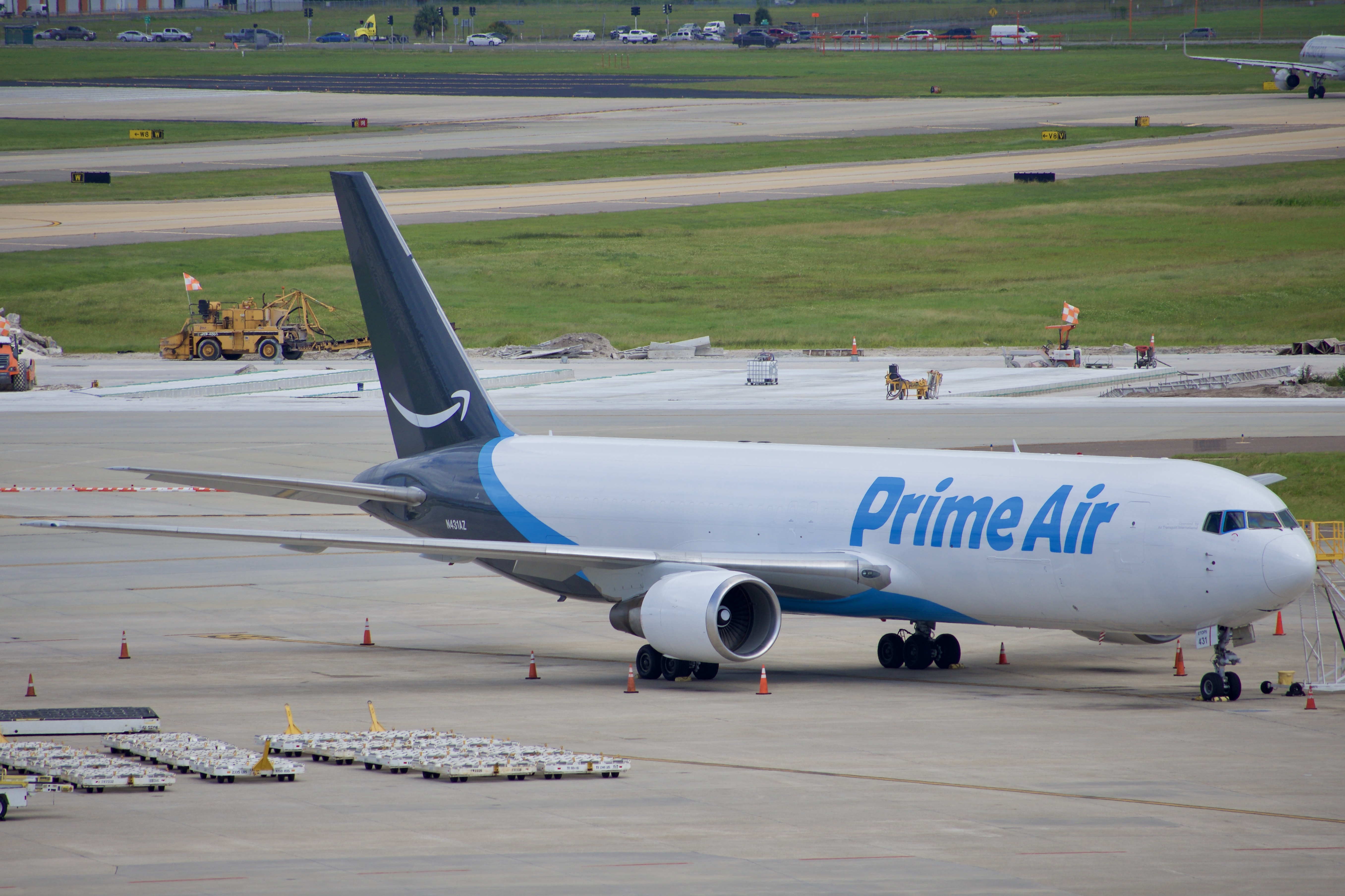 Full size: Prime Air Boeing 767-300F N431AZ at Tampa International Airport