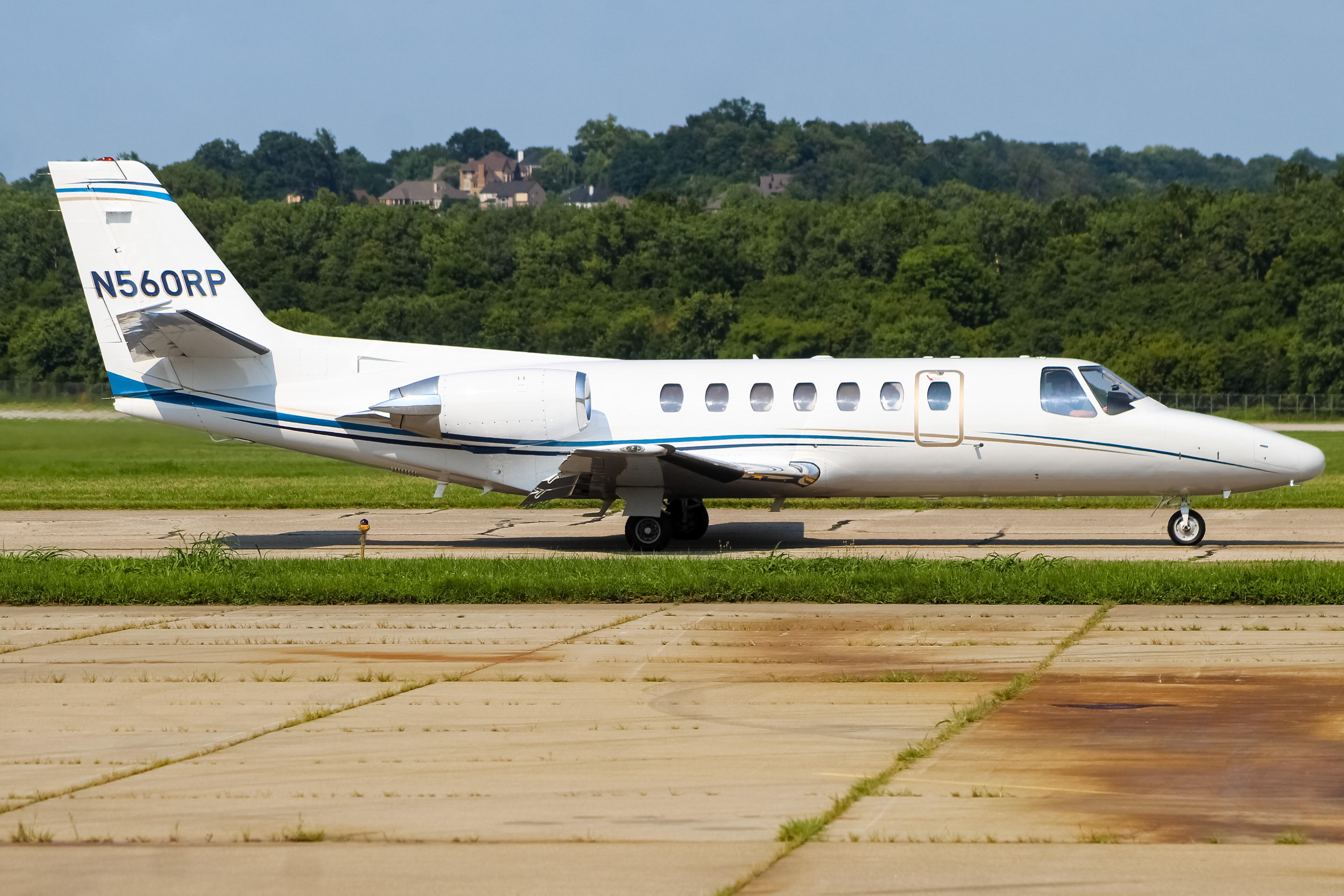 Full size: RLD Leasing Cessna Citation 560 Encore N560RP at Cincinnati Municipal Airport/Lunken Field