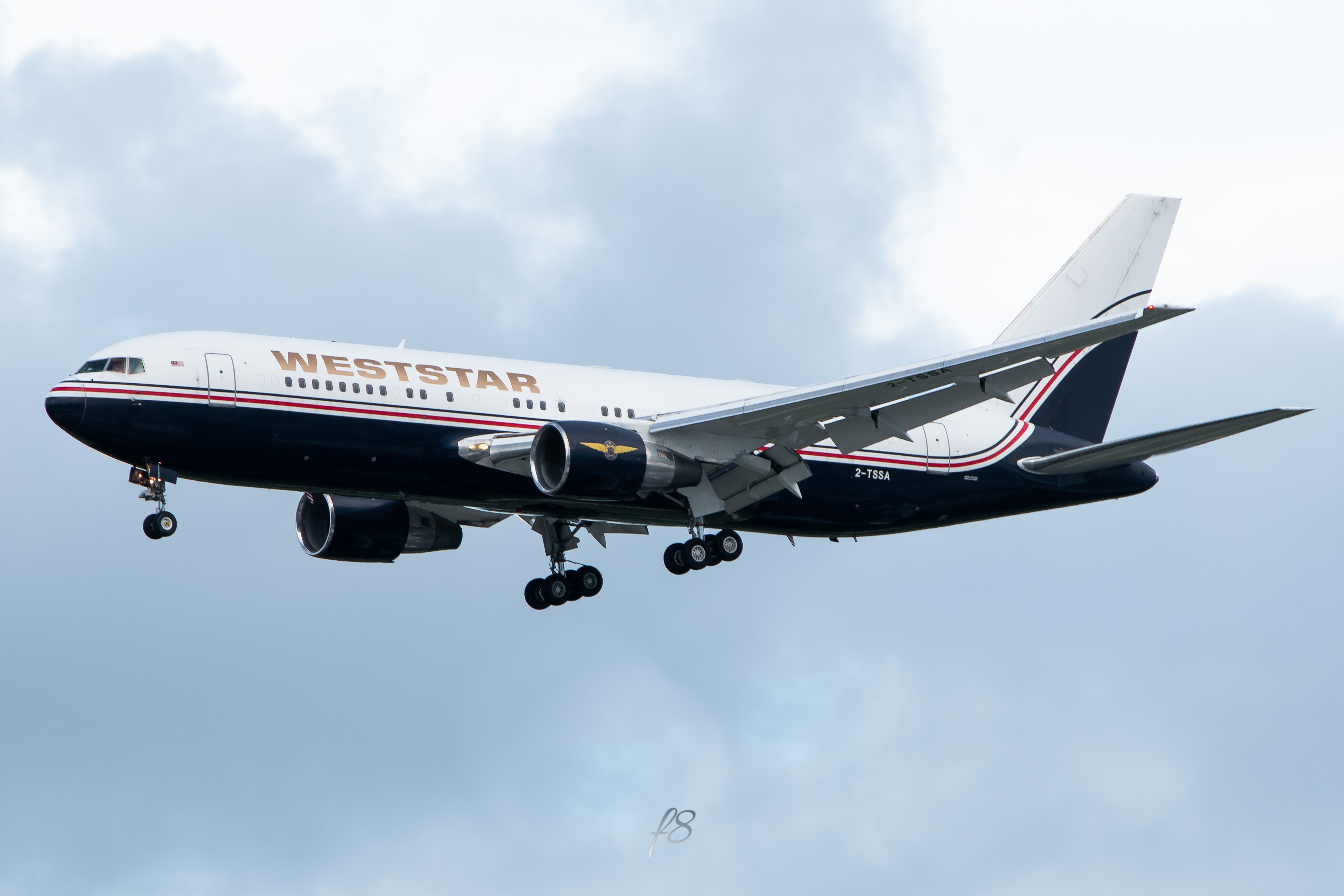 Full size: Weststar Aviation Boeing 767-200 2-TSSA at Singapore-Changi Airport
