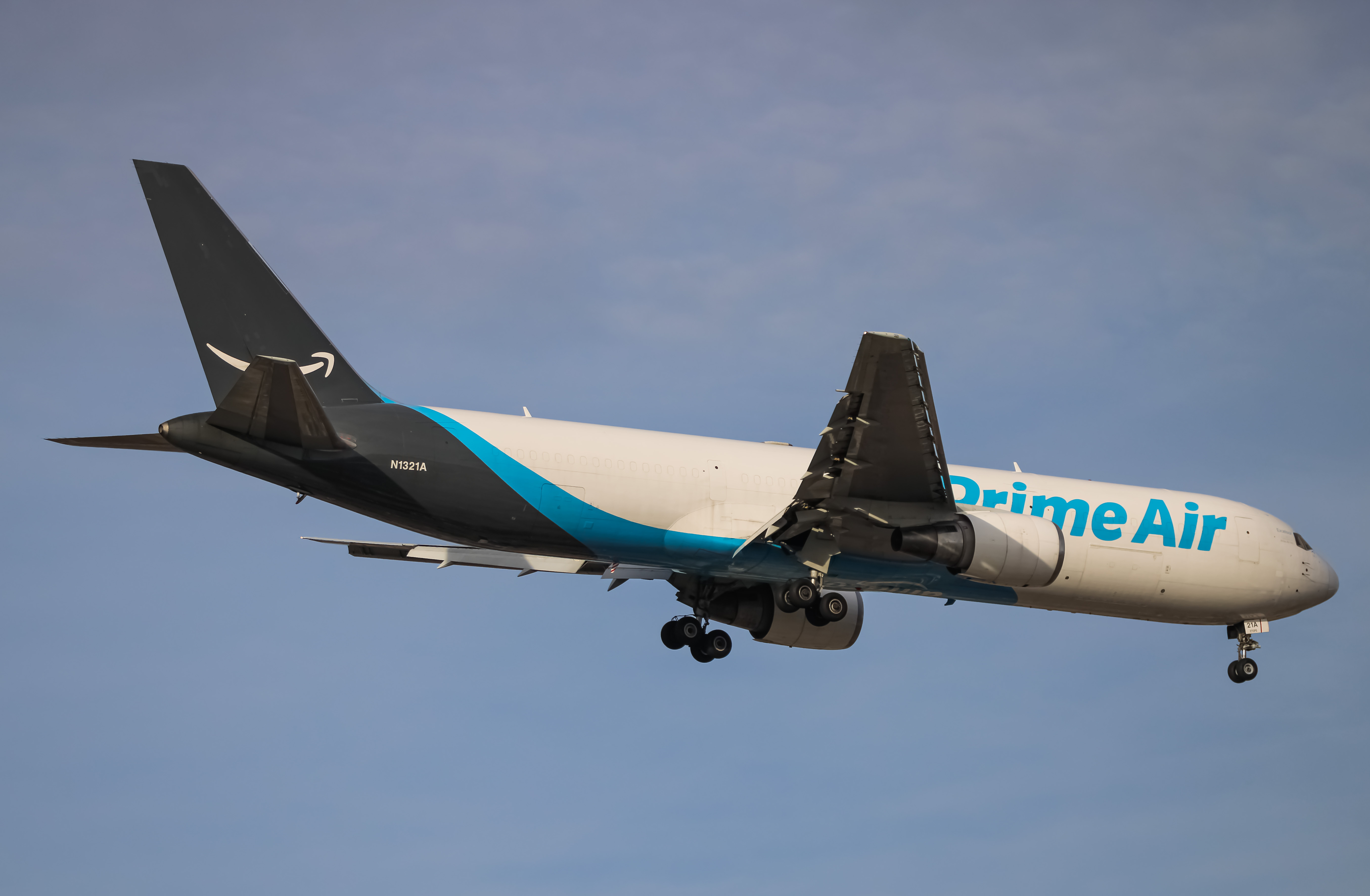 Full size: Prime Air Boeing 767-300F N1321A at Baltimore/Washington International Thurgood Marshall Airport