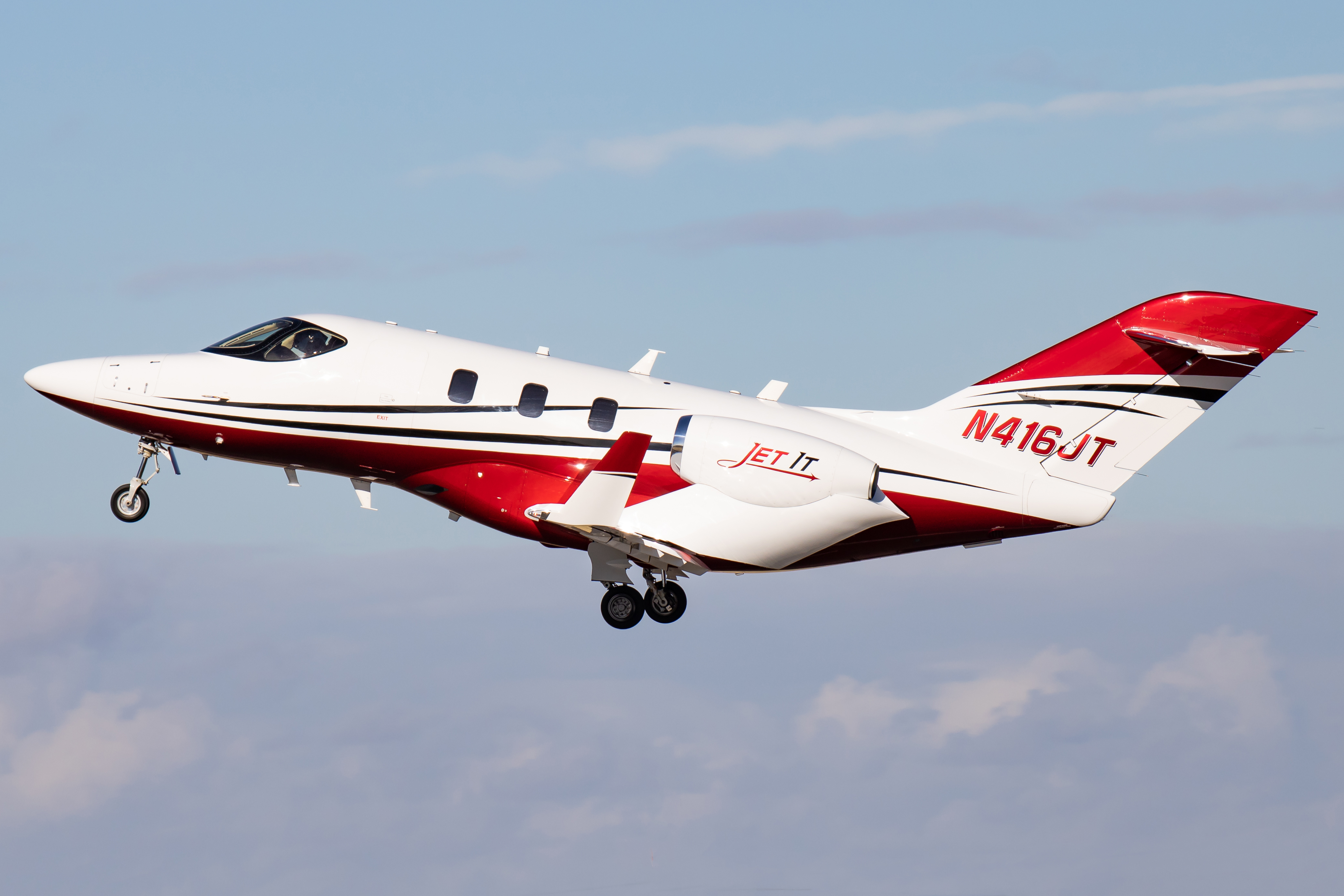 Full size: PRIVATE Honda HA-420 HondaJet N416JT at Falcon Field Airport