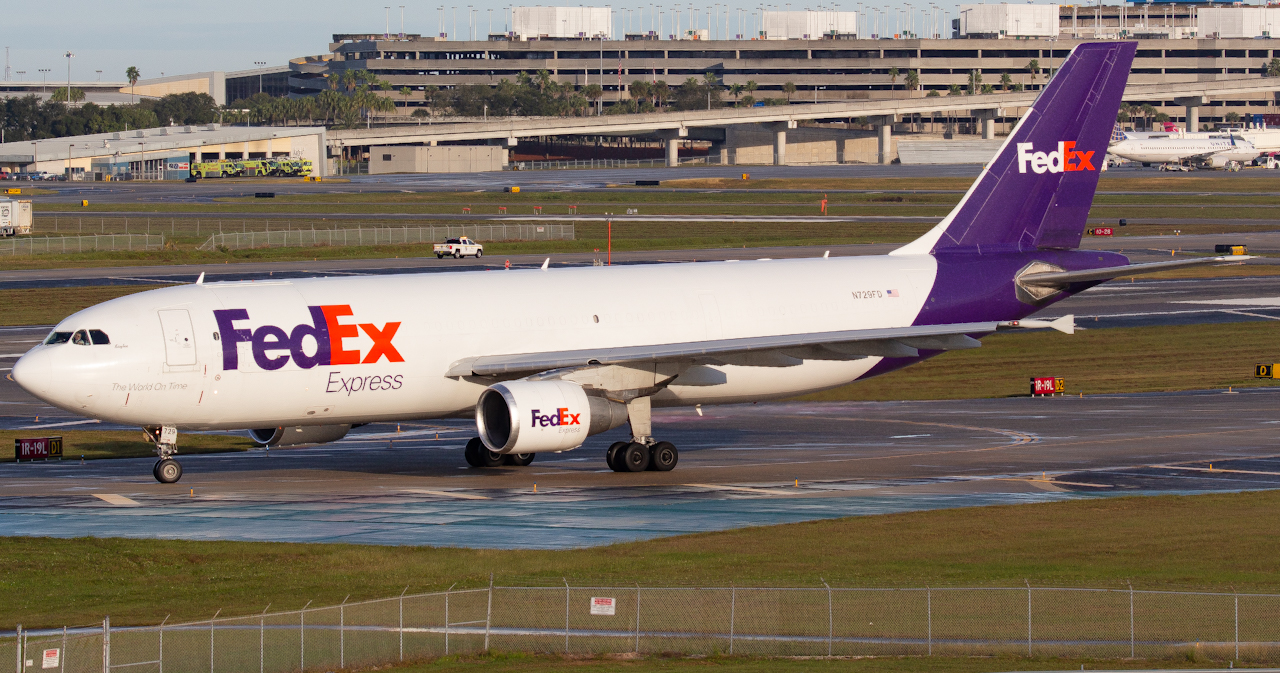 Full size: FedEx Airbus A300F-600 N729FD at Tampa International Airport