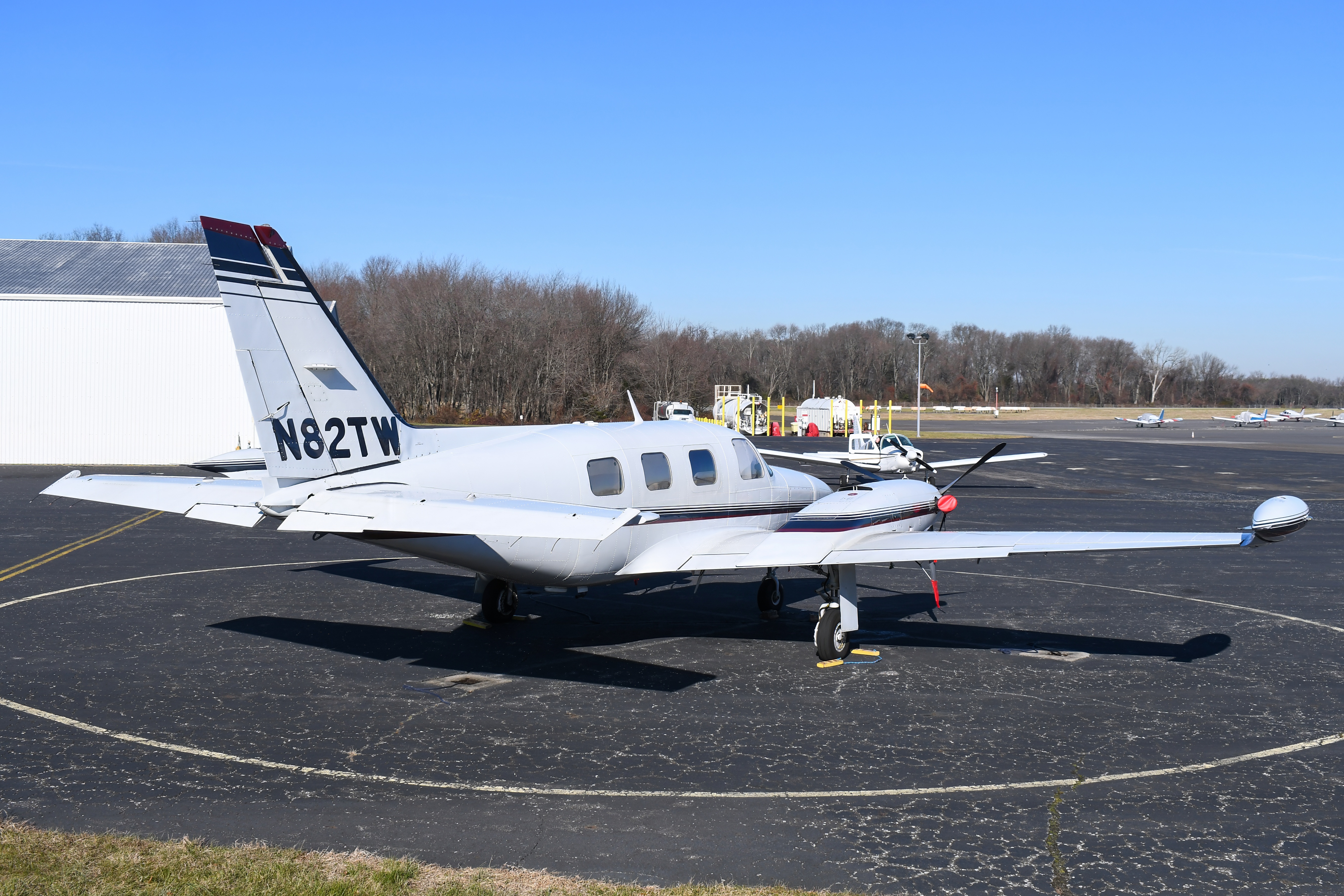 Full size: PRIVATE Piper PA-31T1 Cheyenne N82TW at Mount Holly South Jersey Regional Airport