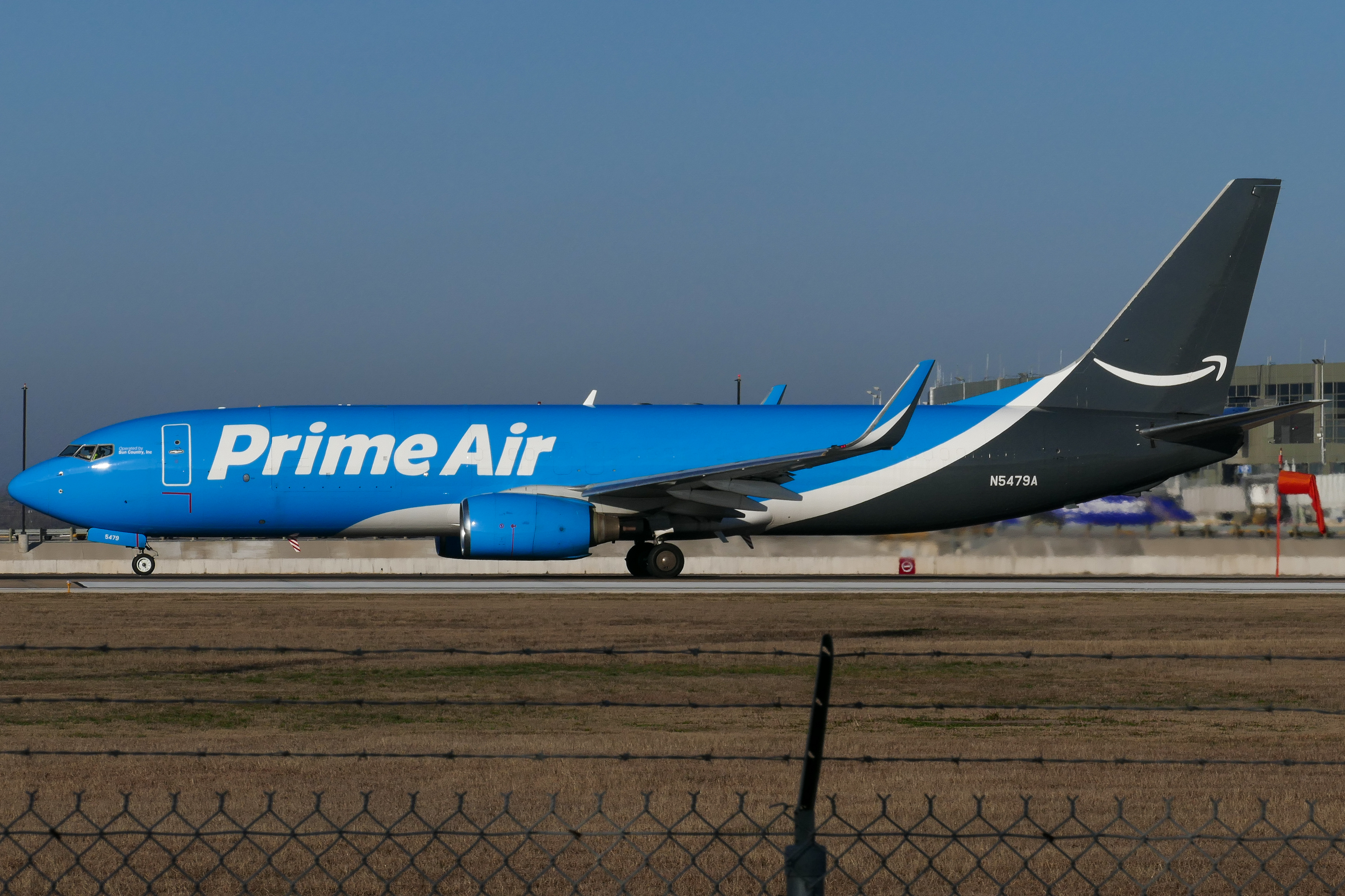 Full size: Prime Air Boeing 737-800 N5479A at Austin-Bergstrom International Airport