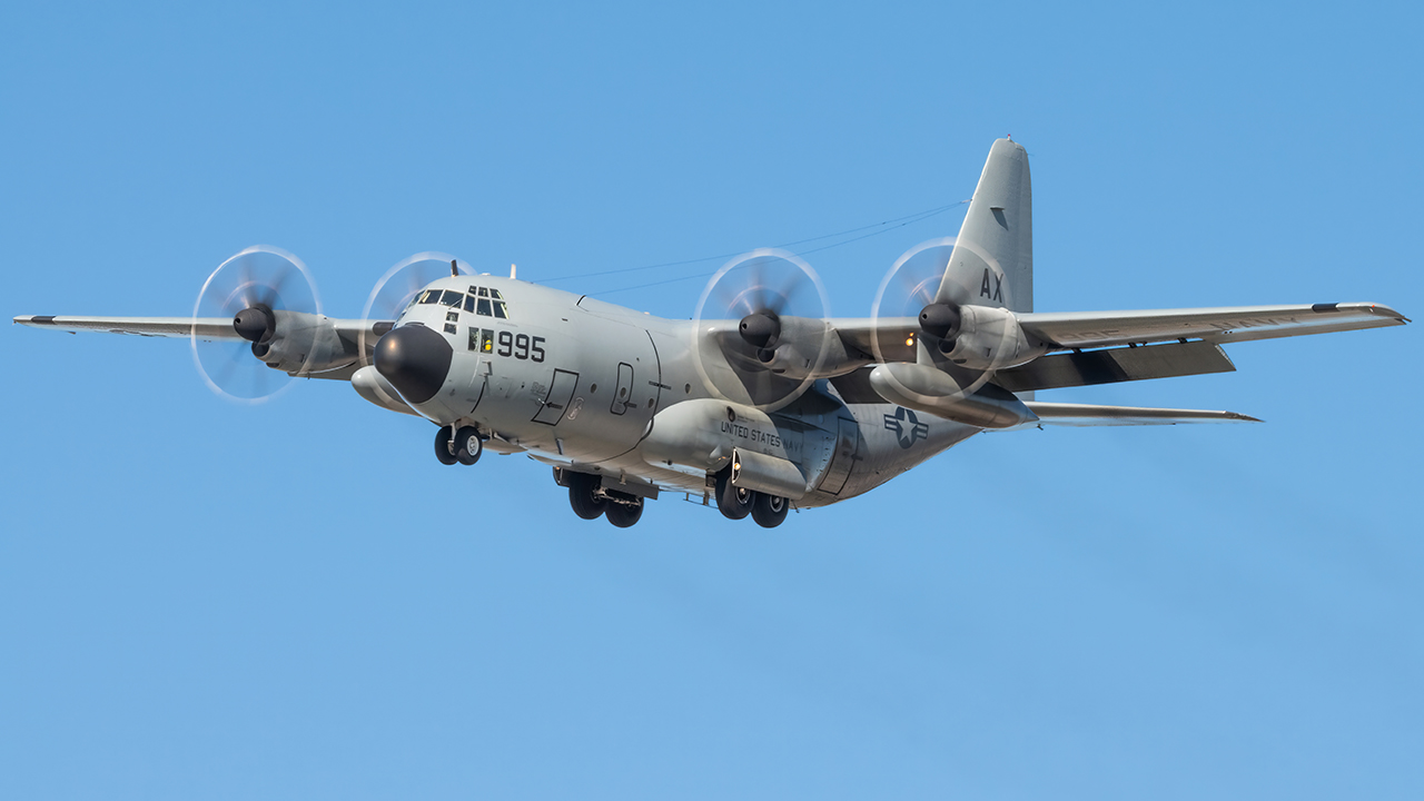 Full size: USN - United States Navy Lockheed C-130T Hercules 164995 at Joint Base Andrews