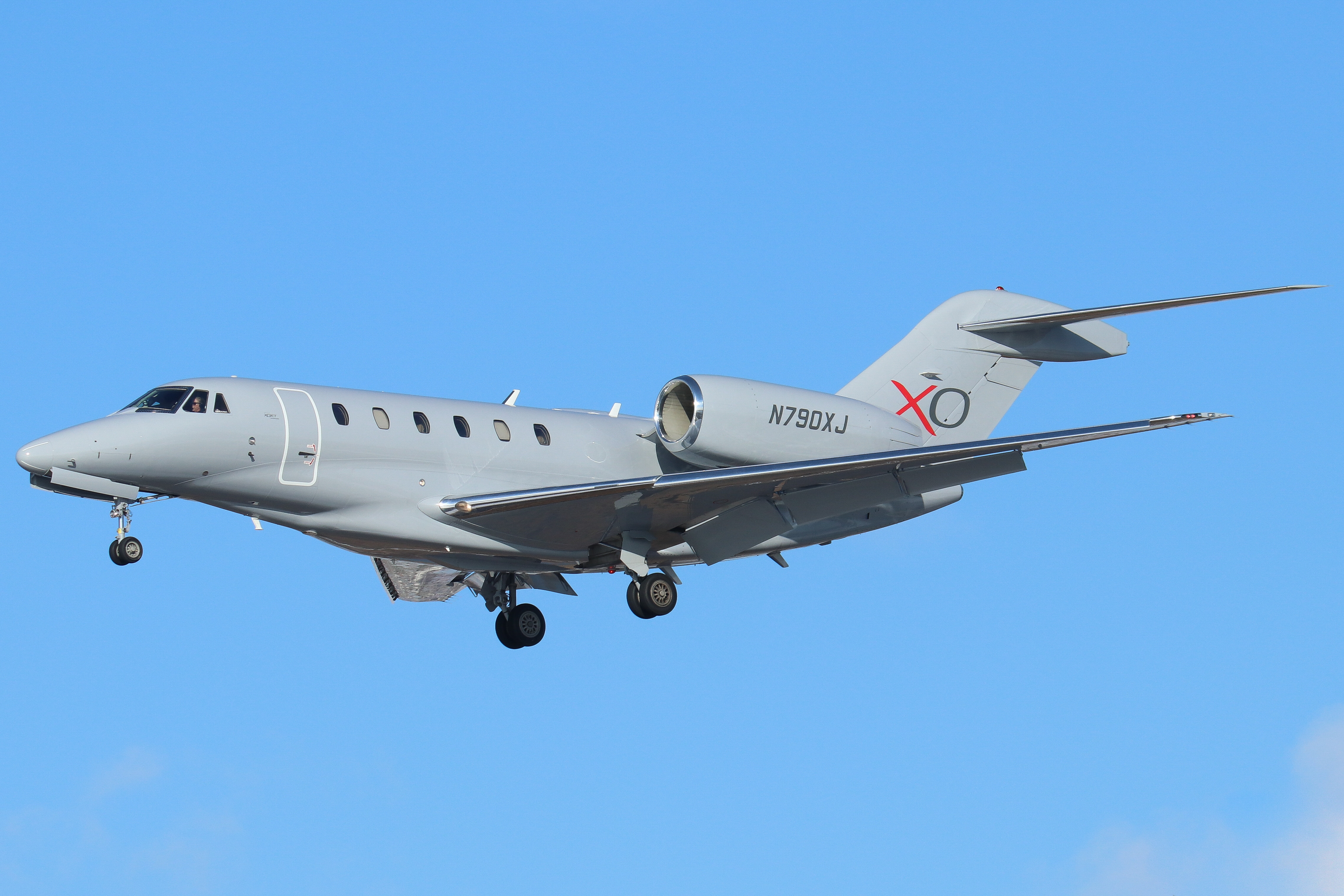 Full size: XOjet  Cessna Citation 750 N790XJ at Philadelphia International Airport