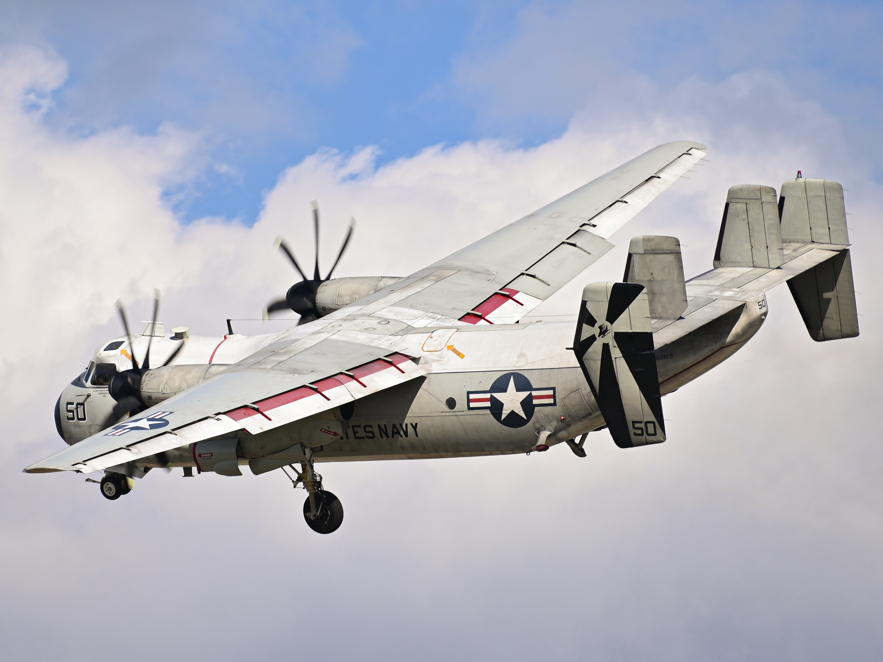 Full size: USN - United States Navy Grumman C-2 Greyhound 162169 at North Island NAS