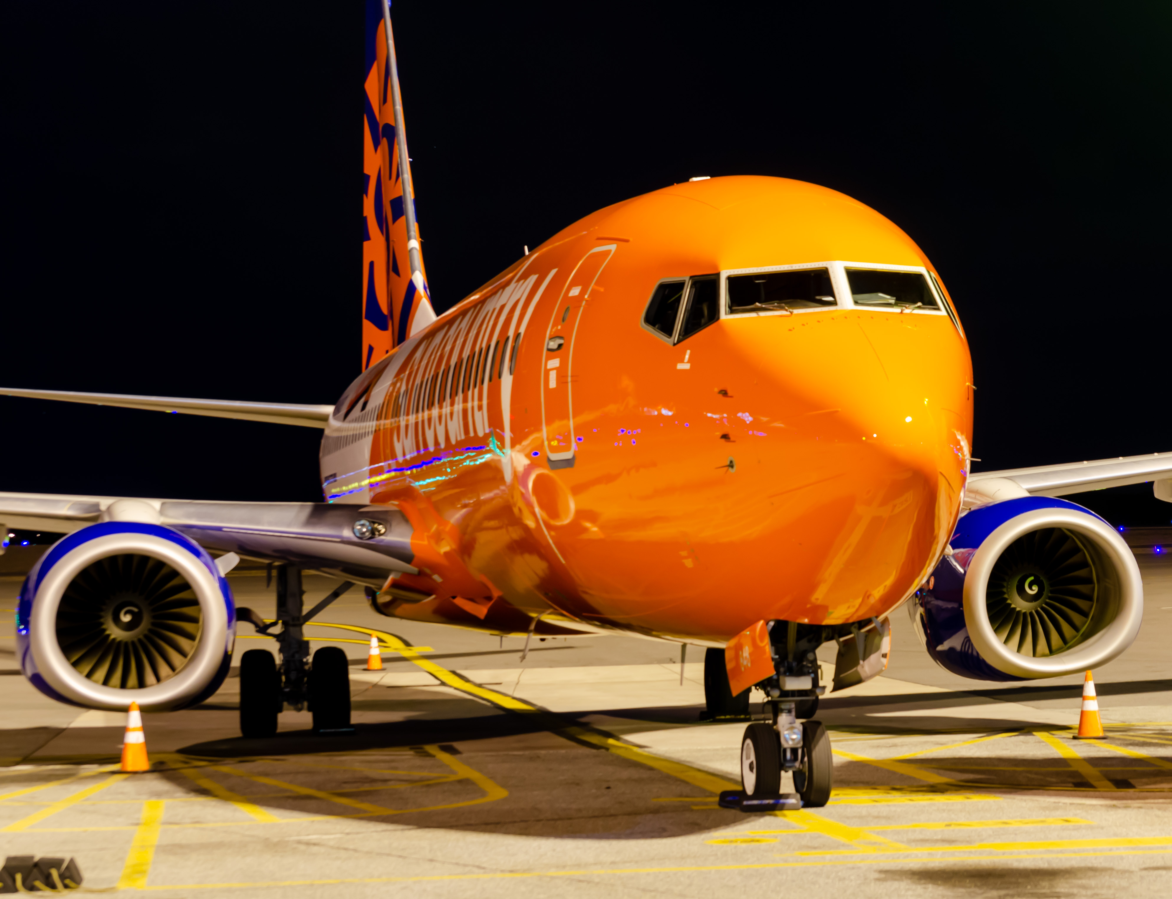 Full size: Sun Country Airlines Boeing 737-800 N848SY at Atlantic City International Airport