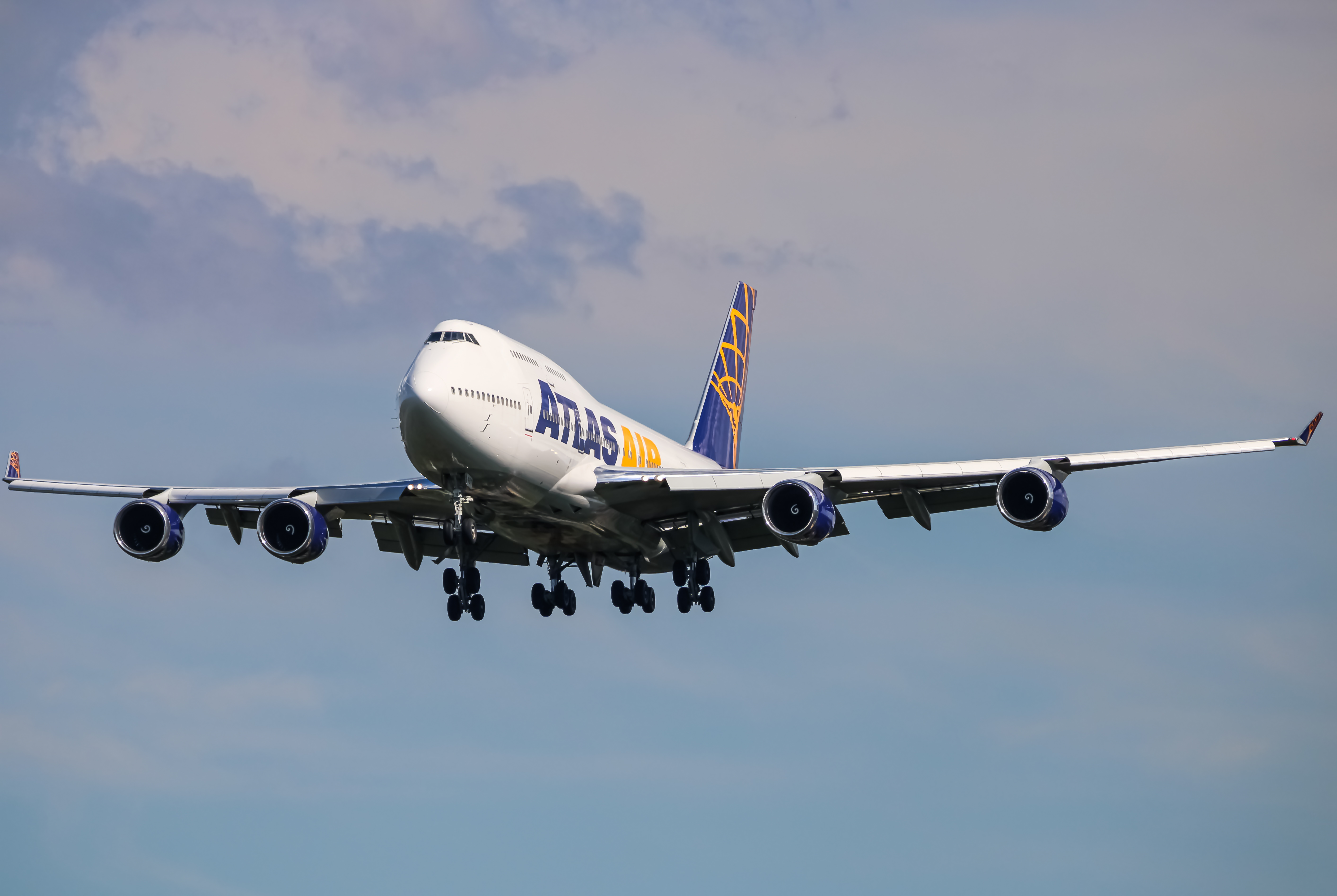 Full size: Atlas Air Boeing 747-400 N481MC at Baltimore/Washington International Thurgood Marshall Airport
