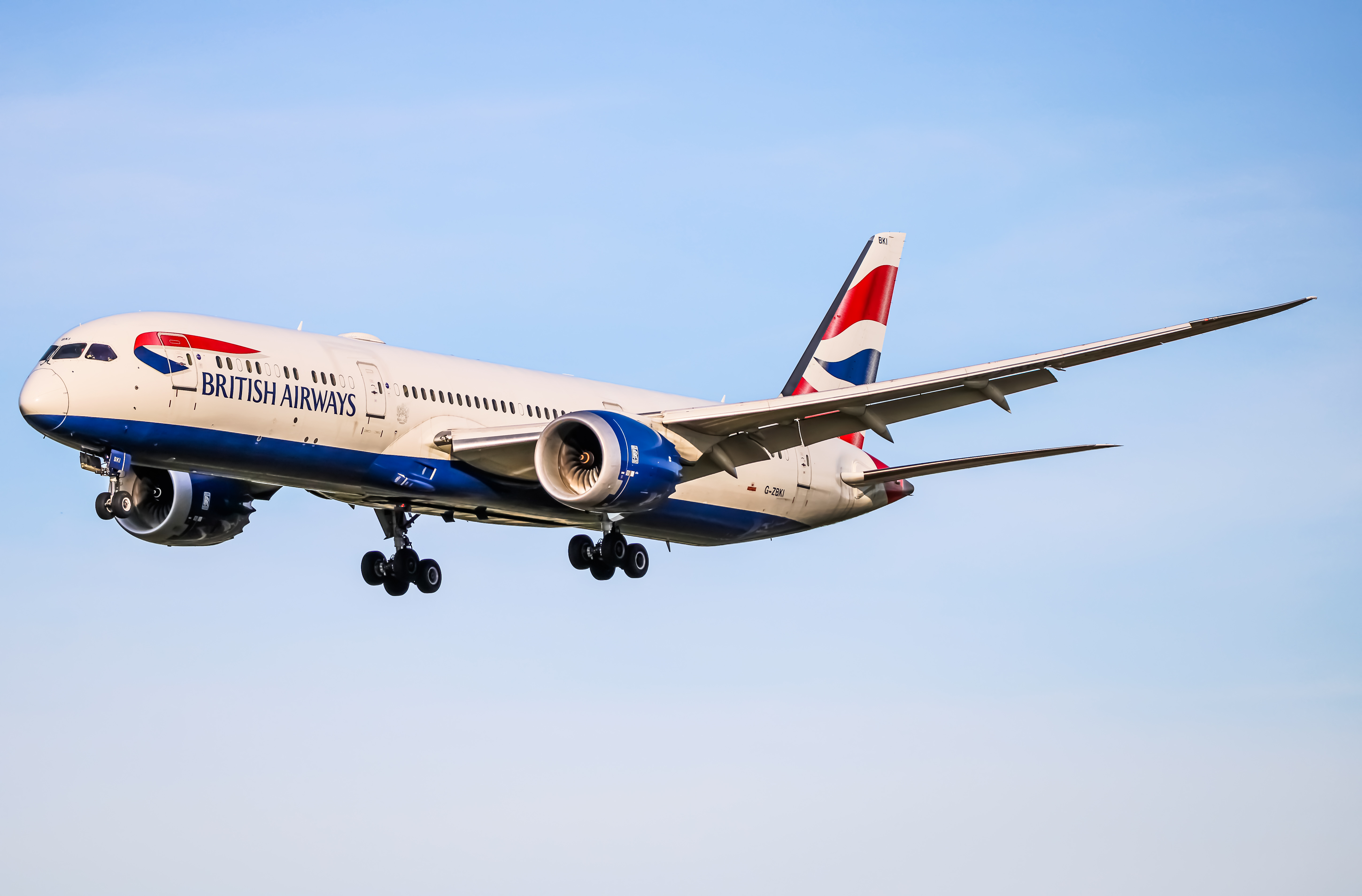 Full size: British Airways Boeing 787-9 G-ZBKI at Baltimore/Washington International Thurgood Marshall Airport