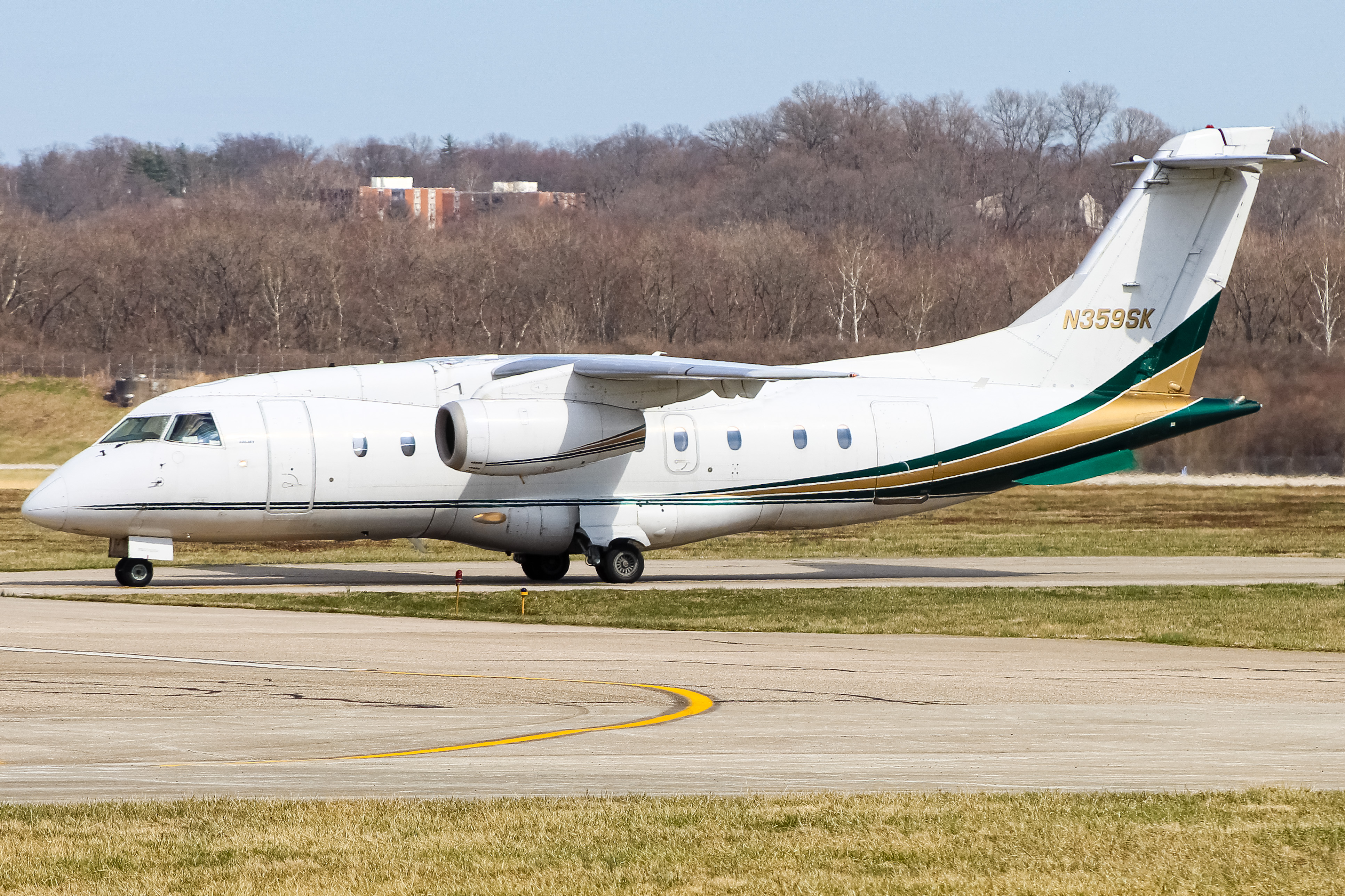Full size: Ultimate Jet Charter Dornier 328JET N359SK at Cincinnati Municipal Airport/Lunken Field