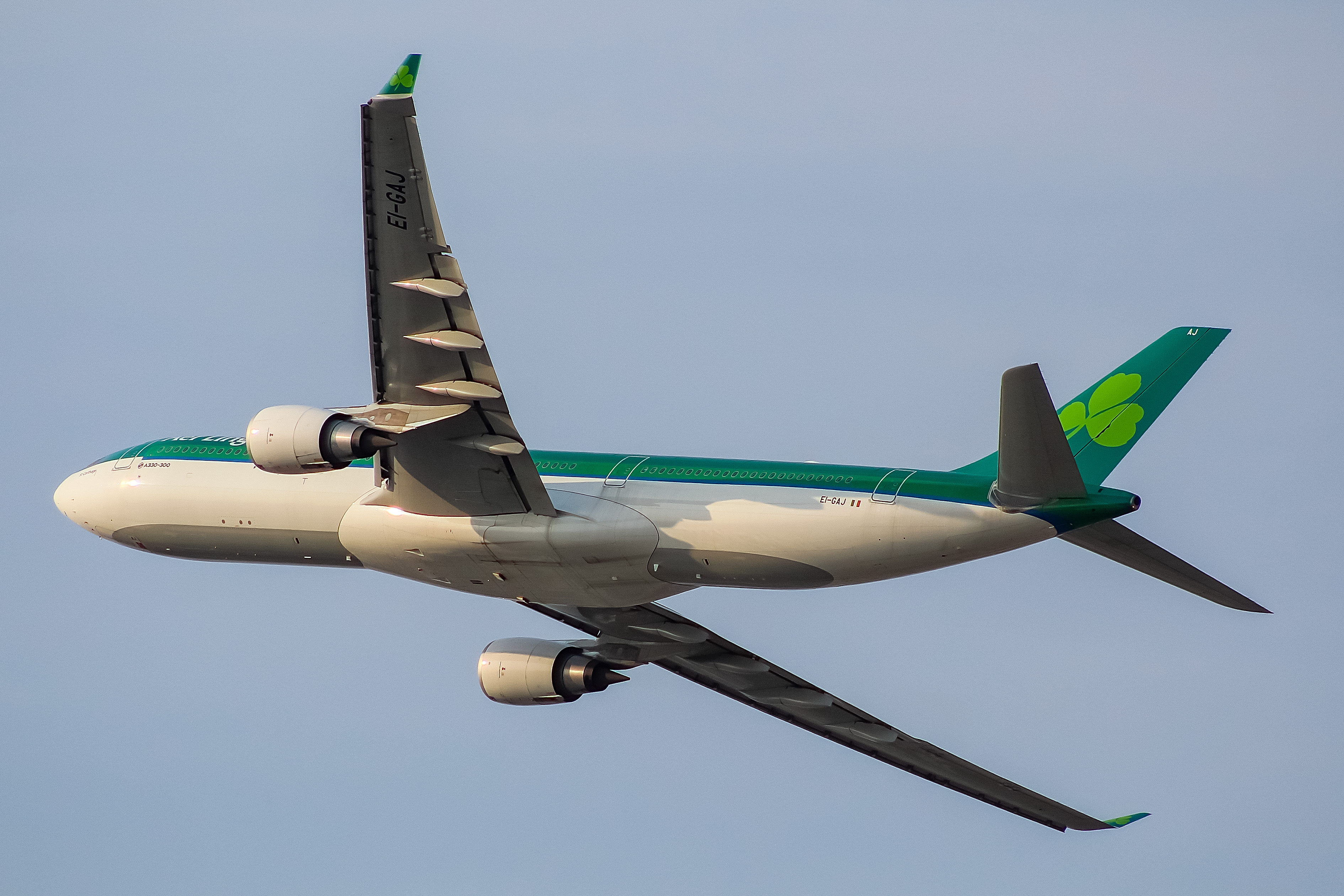 Full size: Aer Lingus Airbus A330-300 EI-GAJ at Chicago O'Hare International Airport