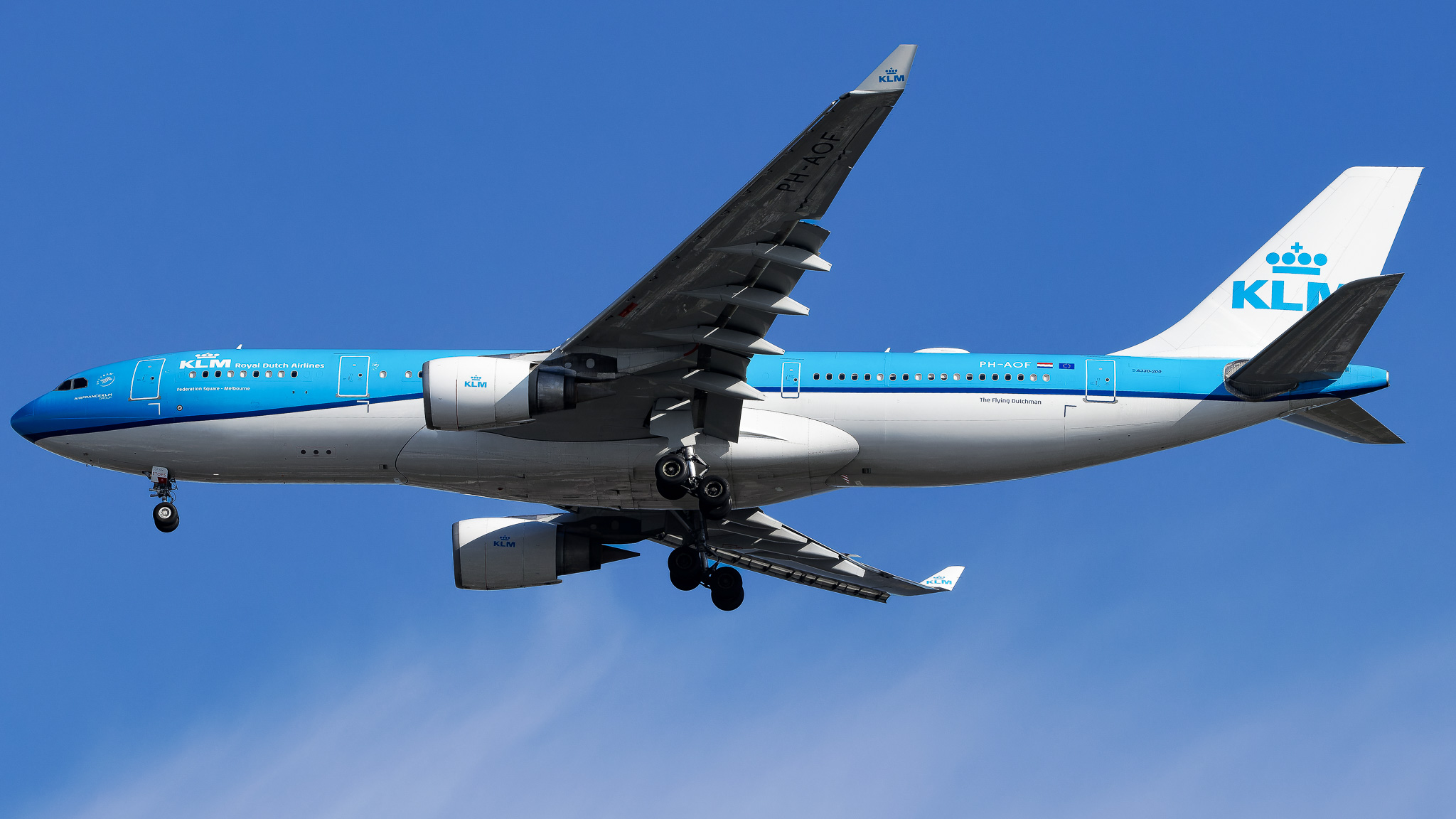 Full size: KLM Airbus A330-200 PH-AOF at John F. Kennedy International Airport