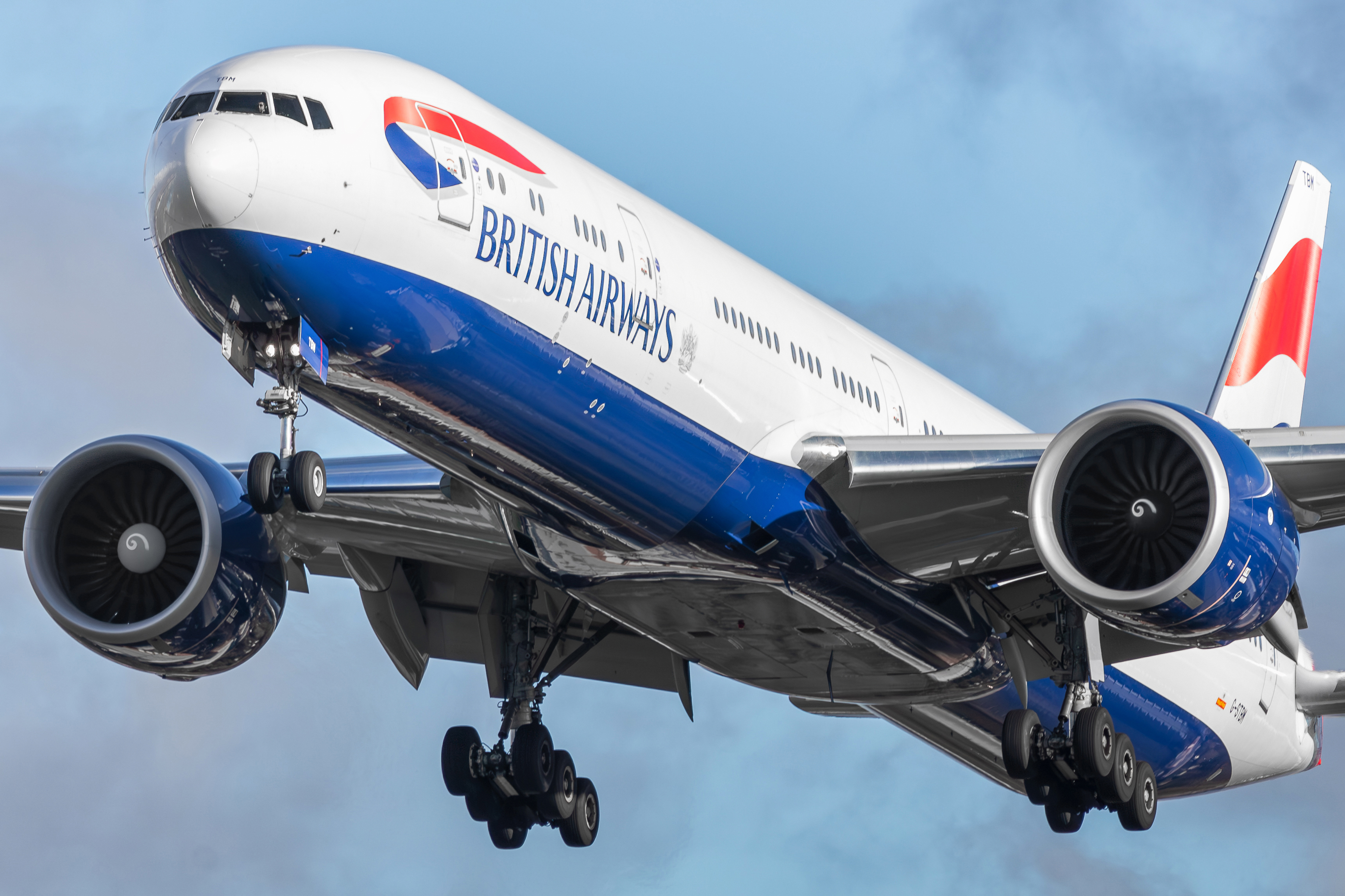 Full size: British Airways Boeing 777-300ER G-STBM at London Heathrow International Airport