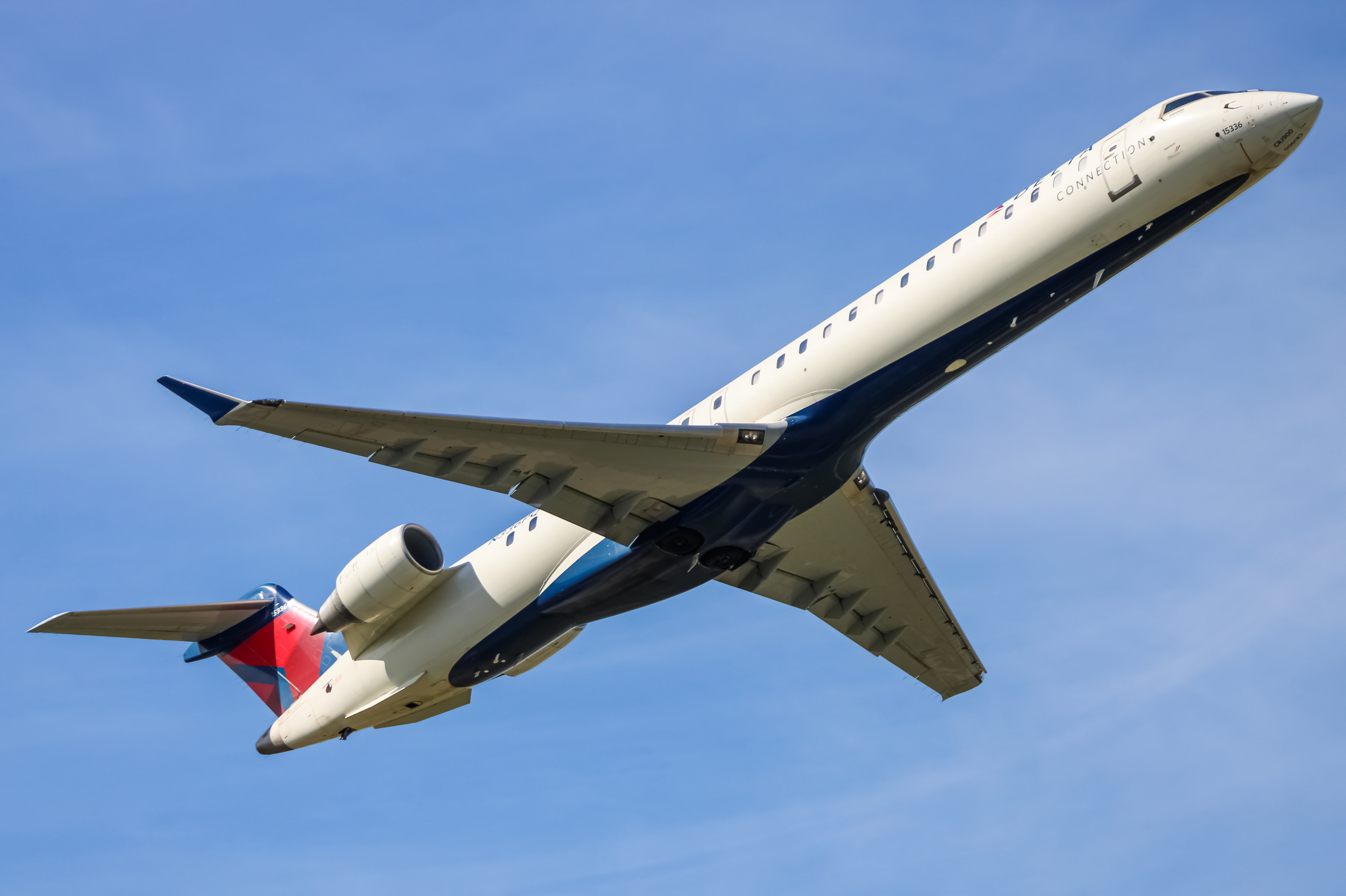 Full size: Delta Connection Mitsubishi CRJ-900 N336PQ at Baltimore/Washington International Thurgood Marshall Airport