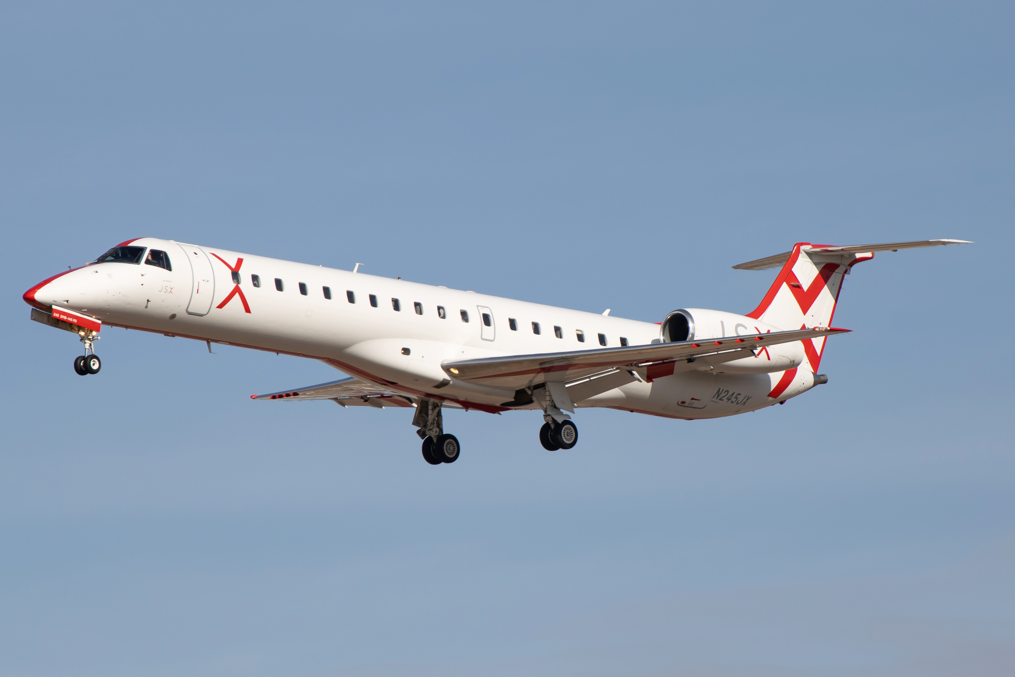 Full size: JSX Embraer ERJ145 N245JX at Phoenix Sky Harbor International Airport