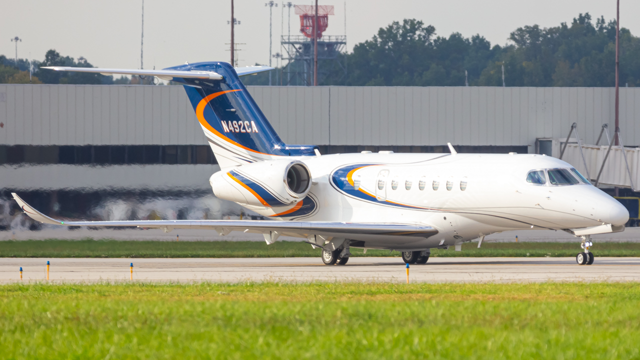 Full size: PRIVATE Cessna Citation Sovereign N492CA at John Glenn Columbus International Airport