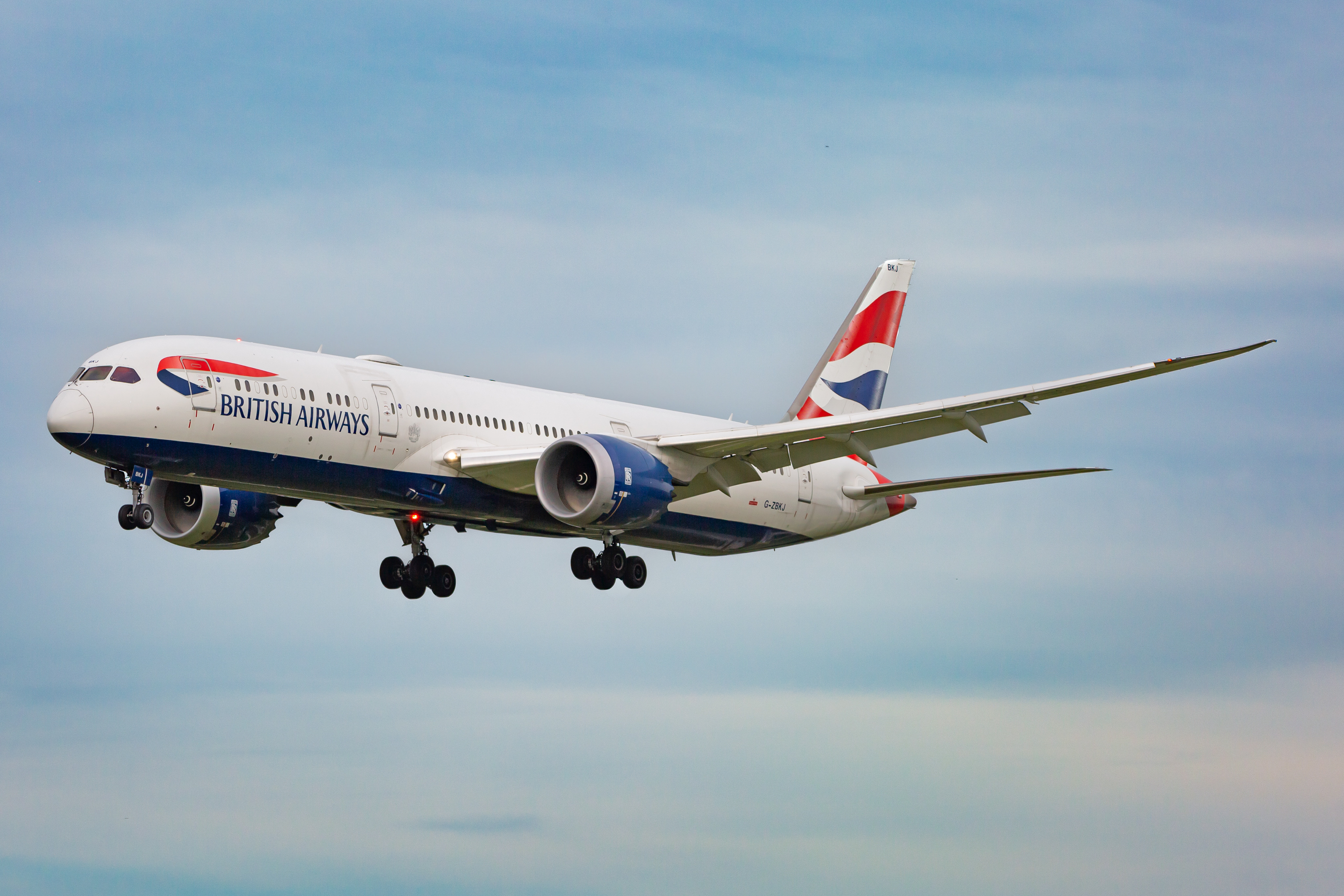 Full size: British Airways Boeing 787-9 G-ZBKJ at Baltimore/Washington International Thurgood Marshall Airport