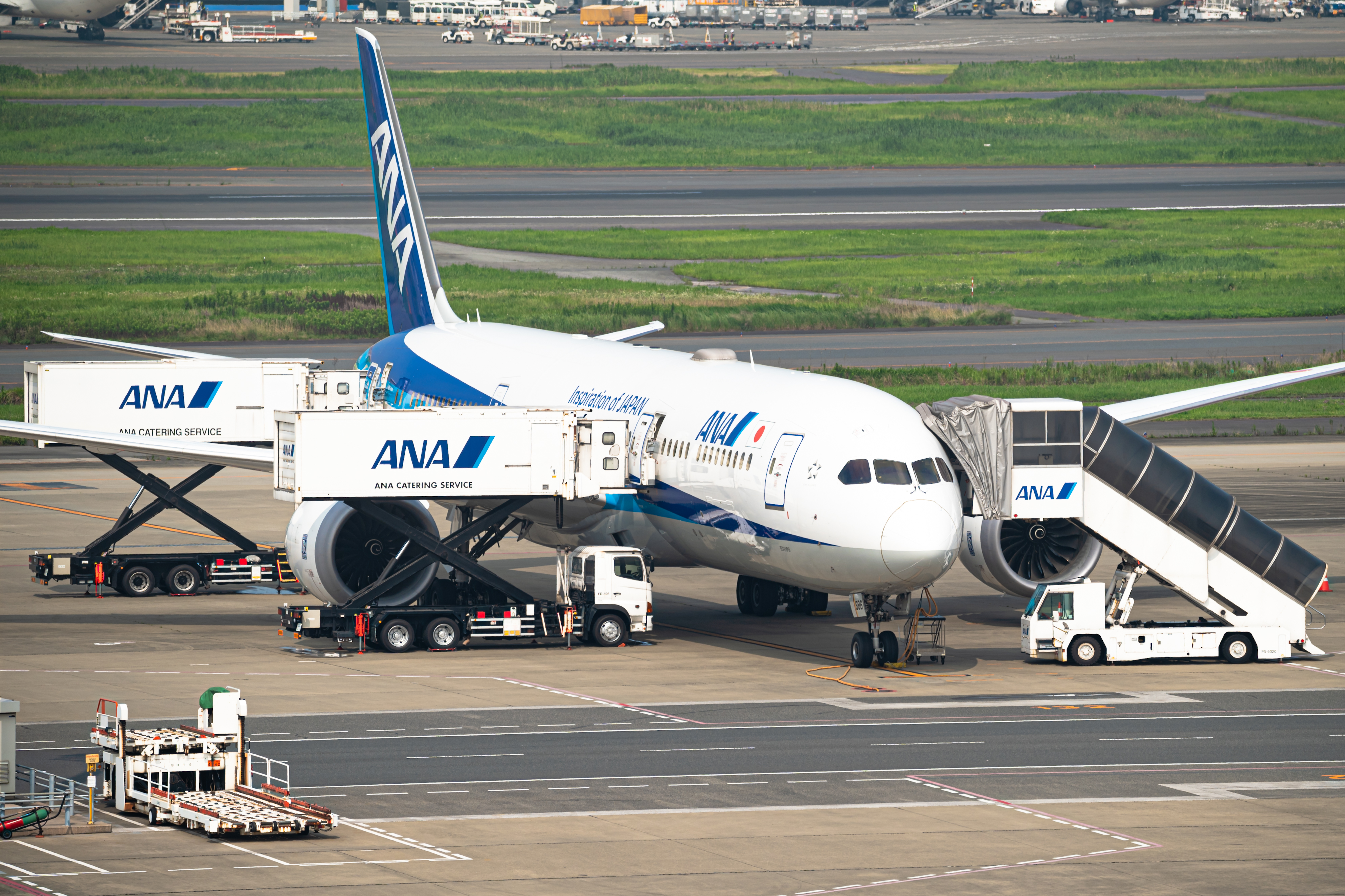 Full size: All Nippon Airways Boeing 787-9 JA886A at Tokyo-Haneda Airport