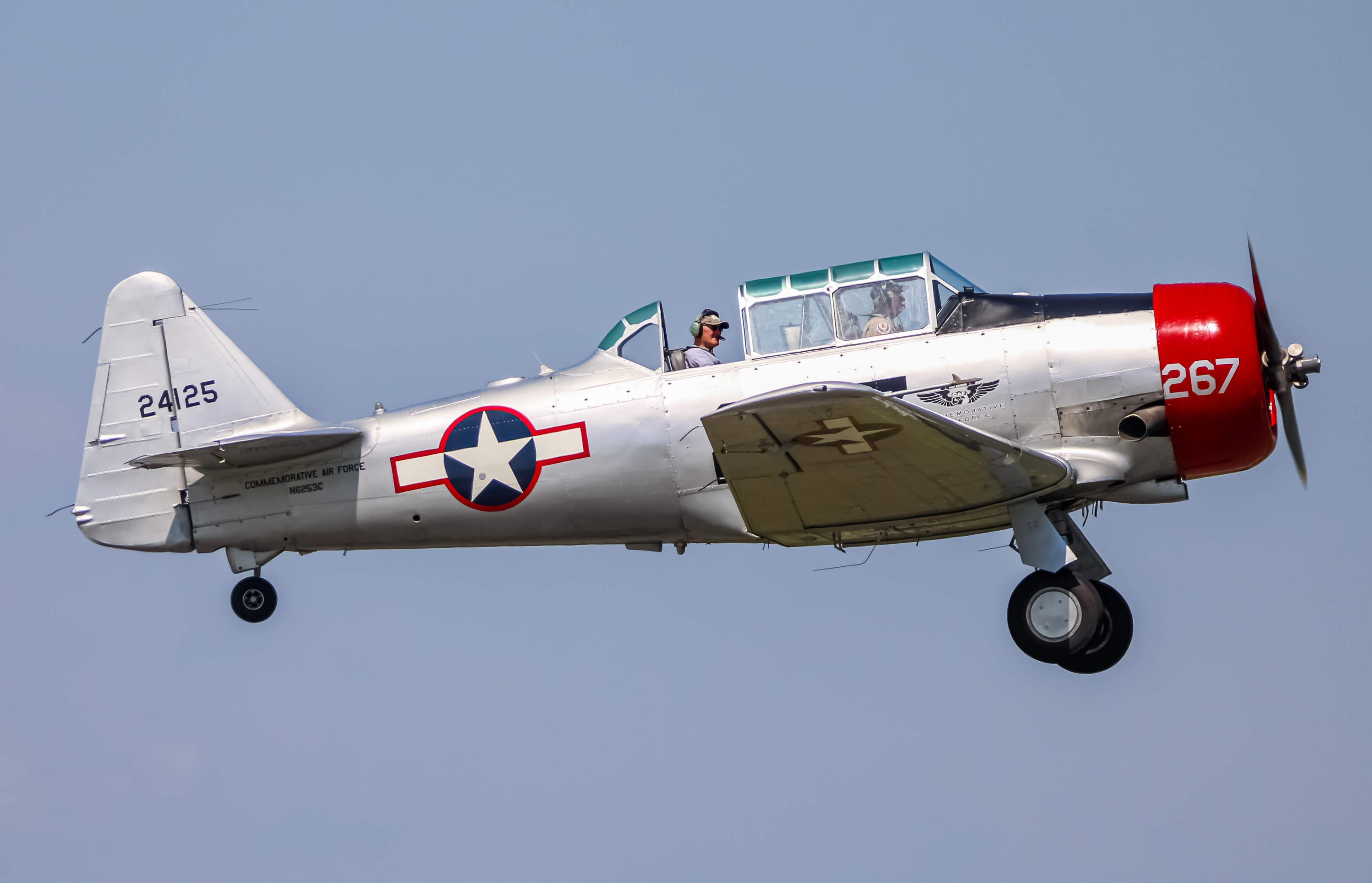 Full size: PRIVATE North American T-6 Texan N6253C at Martin State Airport