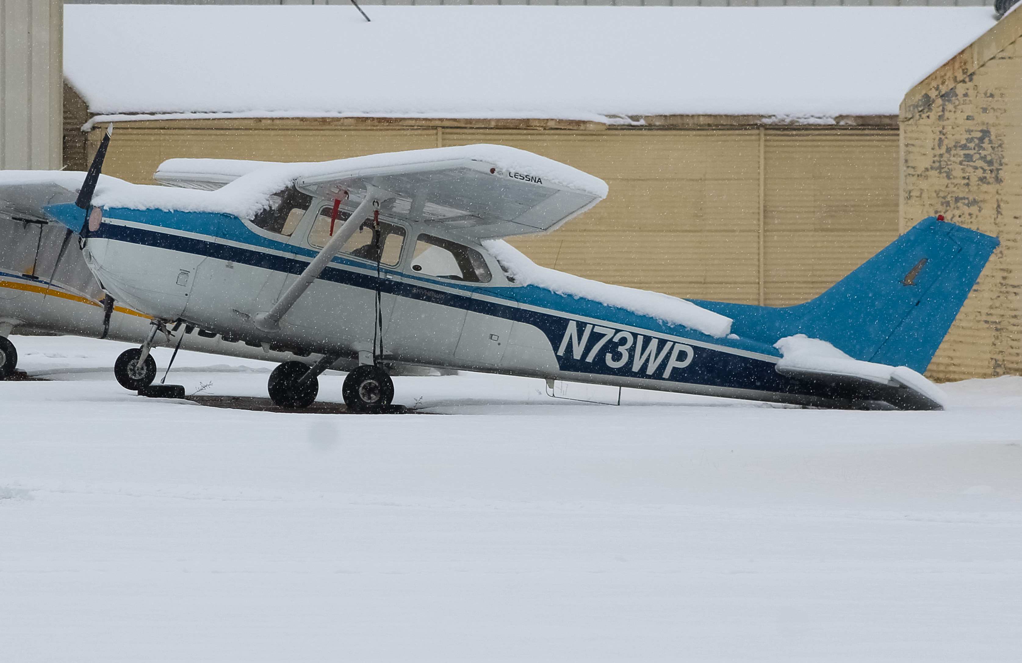 Full size: PRIVATE  Cessna 172 N73WP at Cincinnati Municipal Airport/Lunken Field