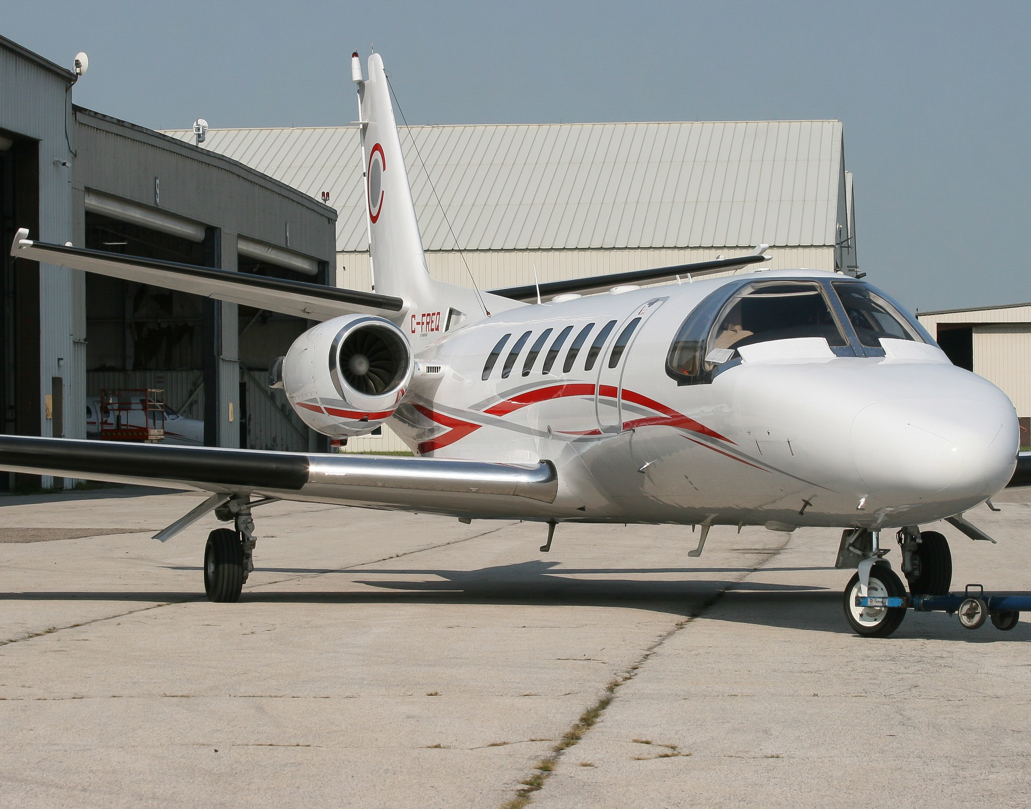 Full size: Chartright Air  Cessna Citation 560 Ultra C-FREQ at Lester B Pearson International Airport